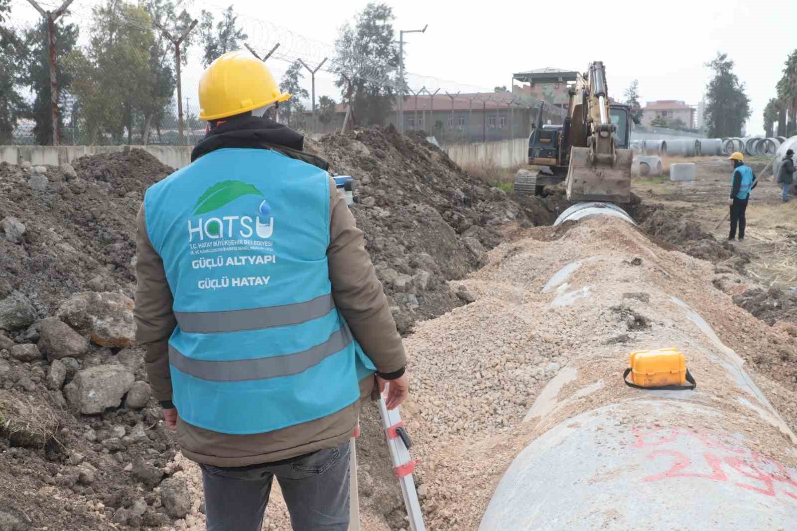 Hatay’da 330 milyonluk  dev projede çalışmalar sürüyor
