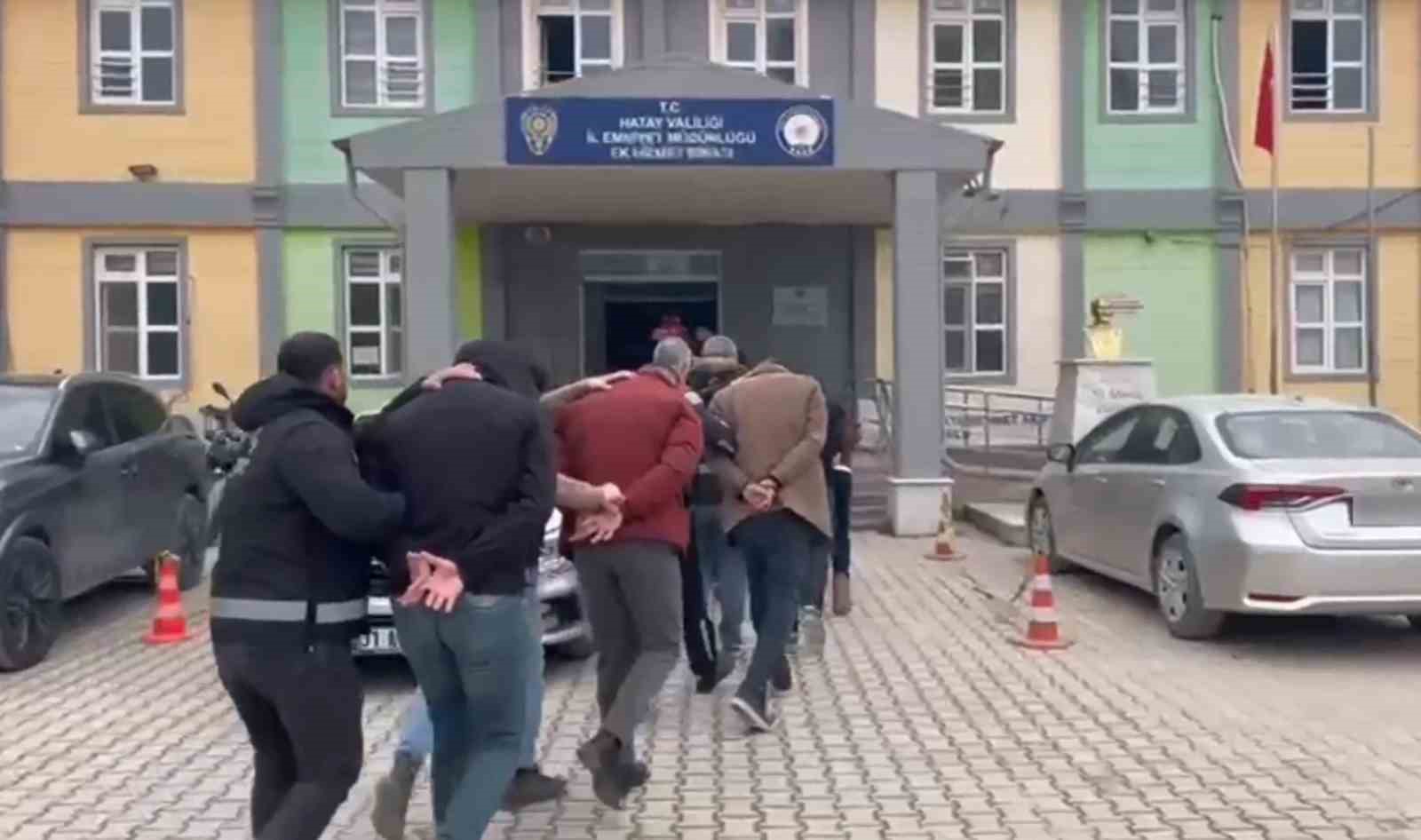 Hatay’da bir haftada; 9 faili meçhul olay aydınlatıldı, 11 tutuklama
