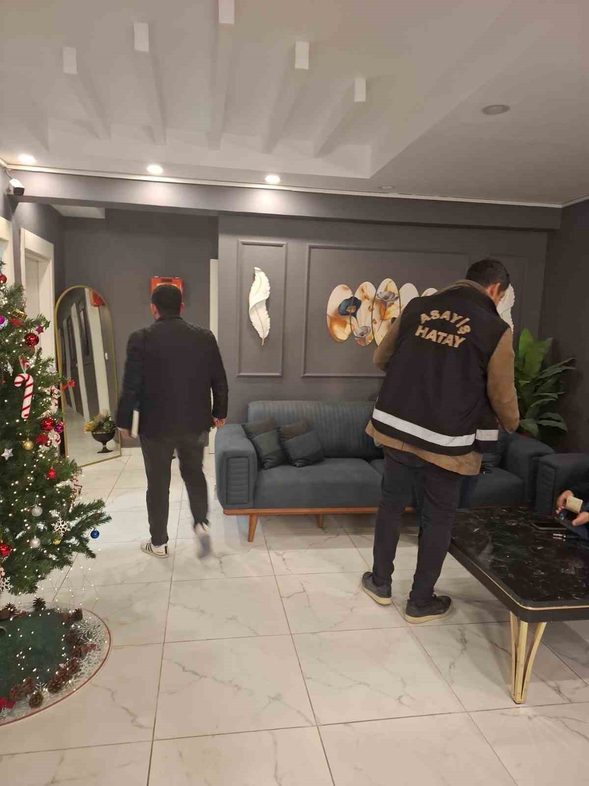 Hatay’da masaj ve spa salonlarına denetim: 4 iş yeri mühürlendi
