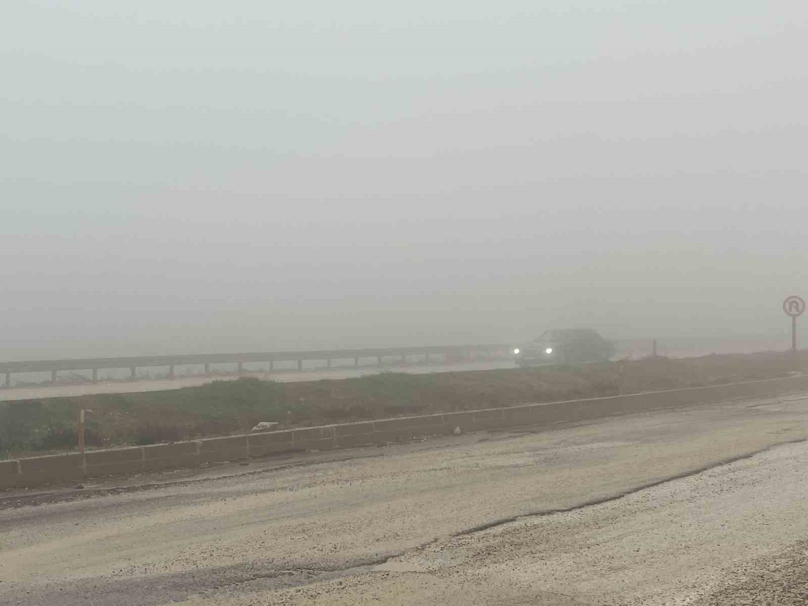 Hatay’da yüksek kesimlerde sis
