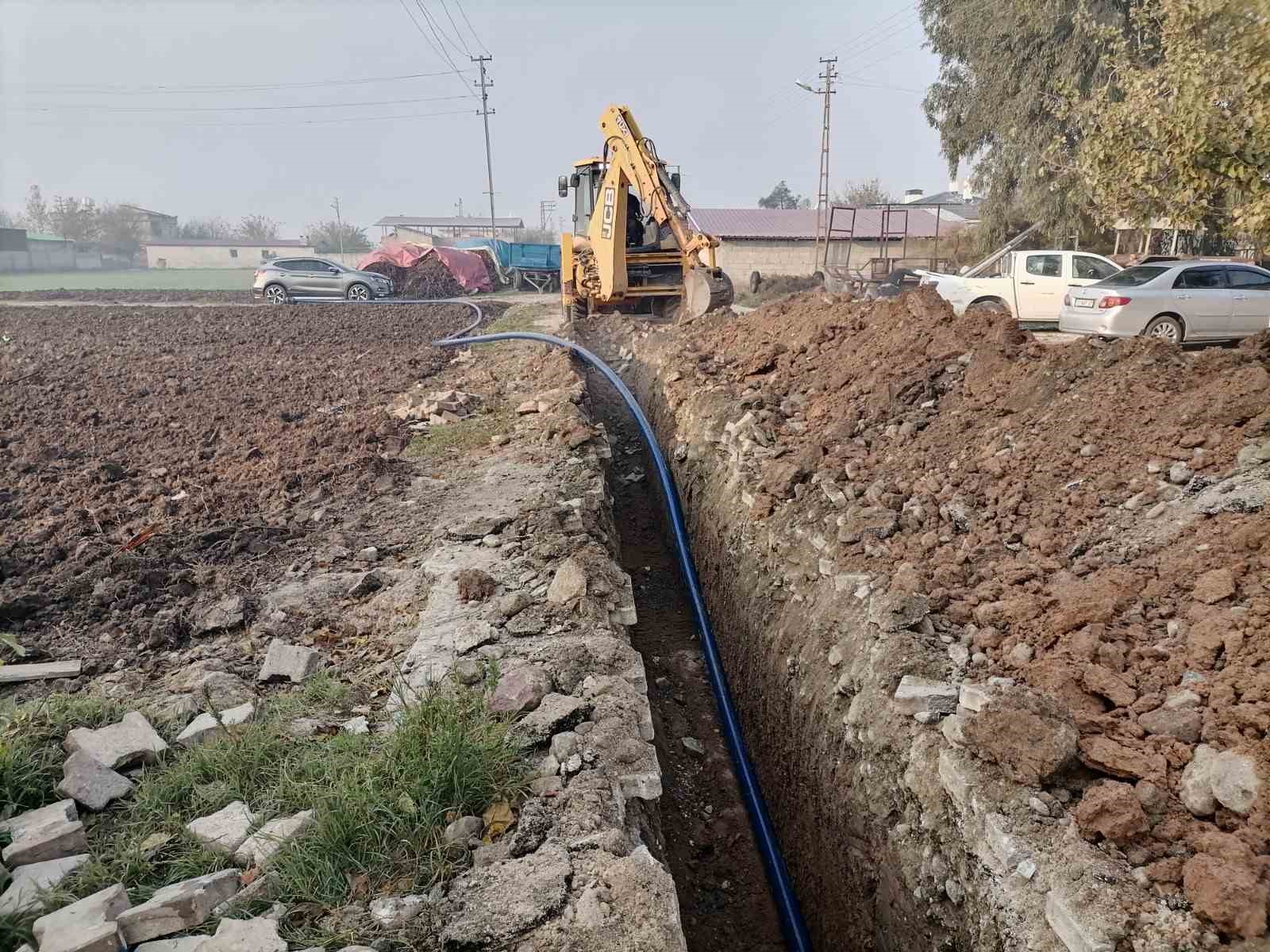 HATSU, Kazkeli Mahallesi’nde 30 yıllık içme suyu hattını yeniledi
