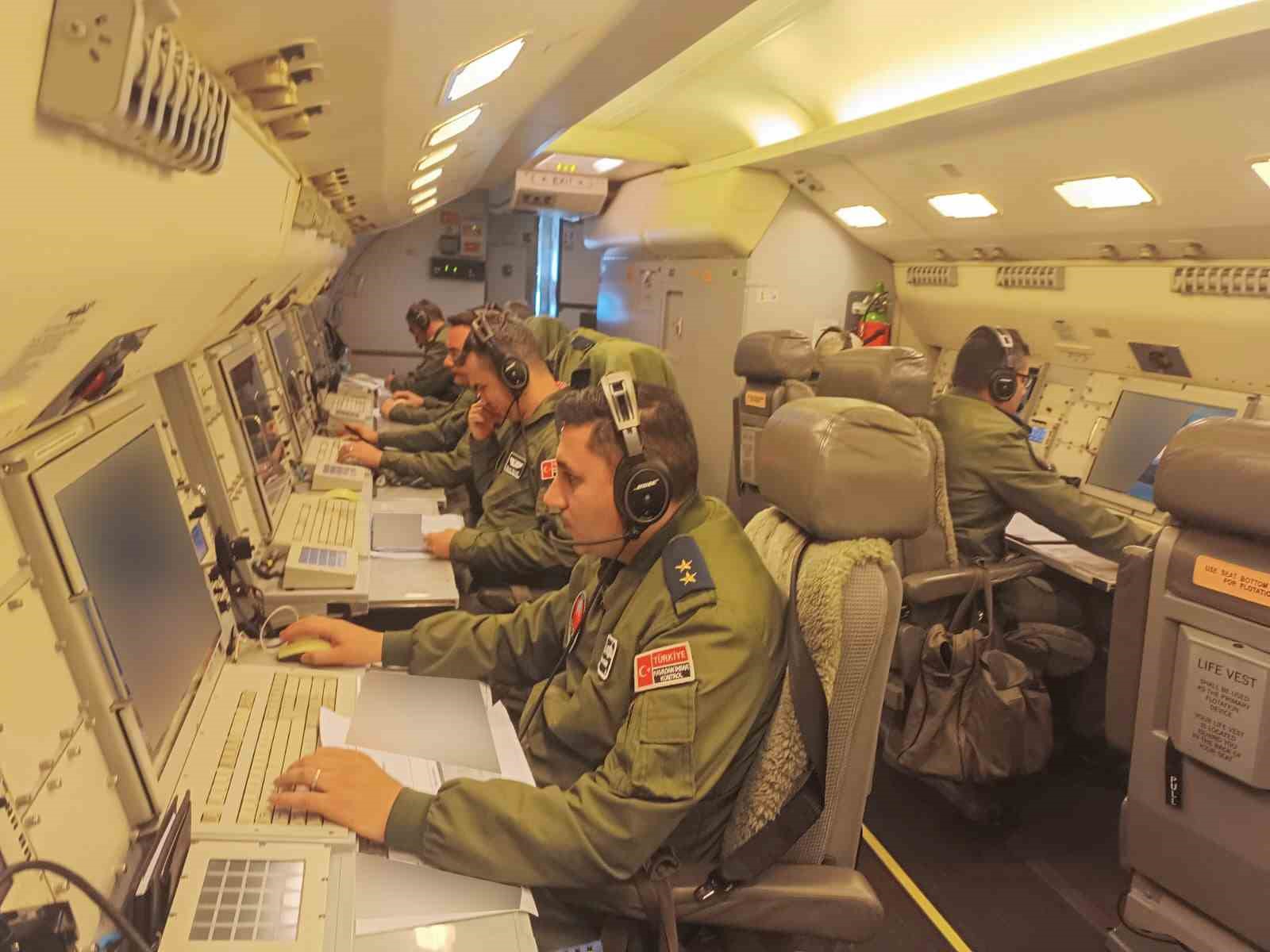 Hava Kuvvetleri’nden Akdeniz’de eğitim uçuşu
