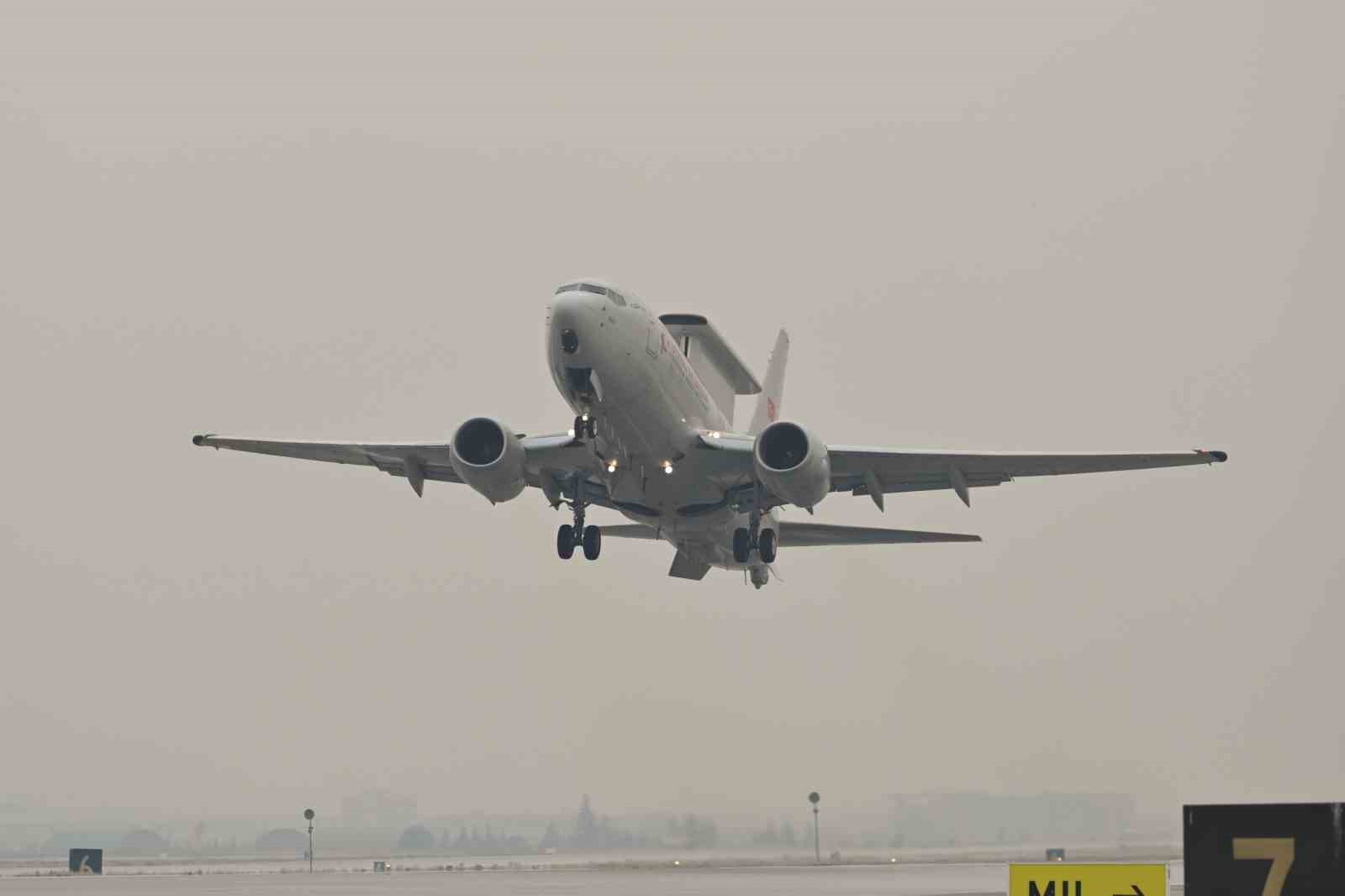 Hava Kuvvetleri’nden Akdeniz’de eğitim uçuşu
