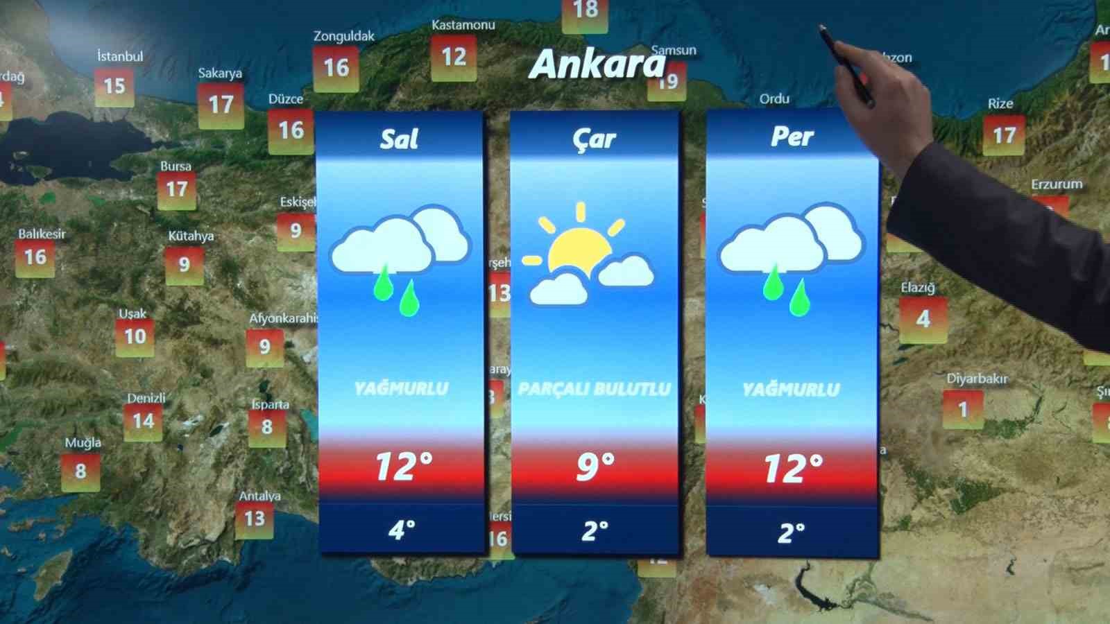 Hava Tahmin Uzmanı Tekin: "Kuvvetli yağışlara karşı vatandaşlarımız dikkatli olmalı"
Hava Tahmin Uzmanı Tekin: "Kuvvetli yağışlara karşı vatandaşlarımız dikkatli olmalı"
