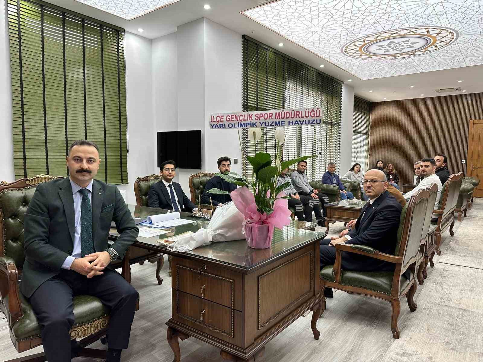 Havza’da öğretmenlere takdir, yüzme projelerine tam destek
