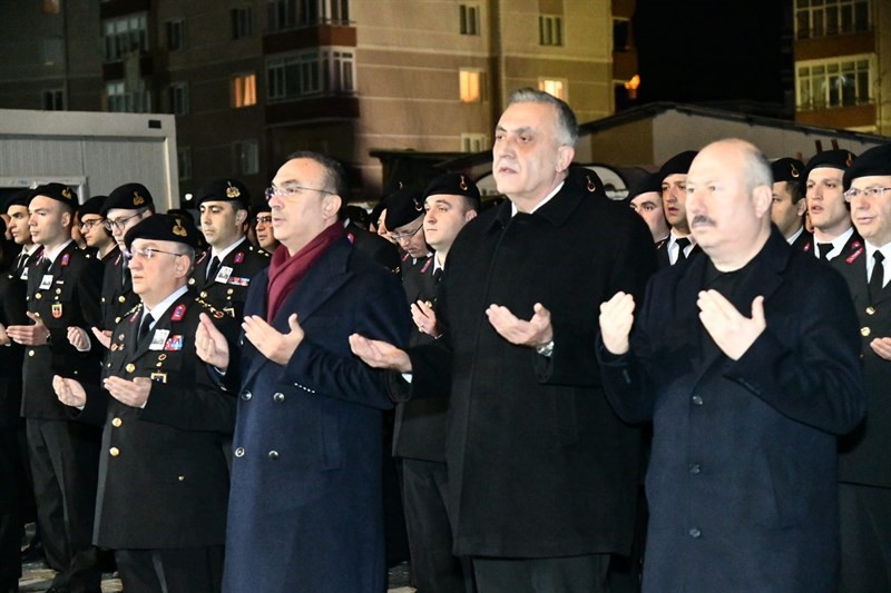 Hayatını kaybeden jandarma uzman çavuş için tören düzenlendi
