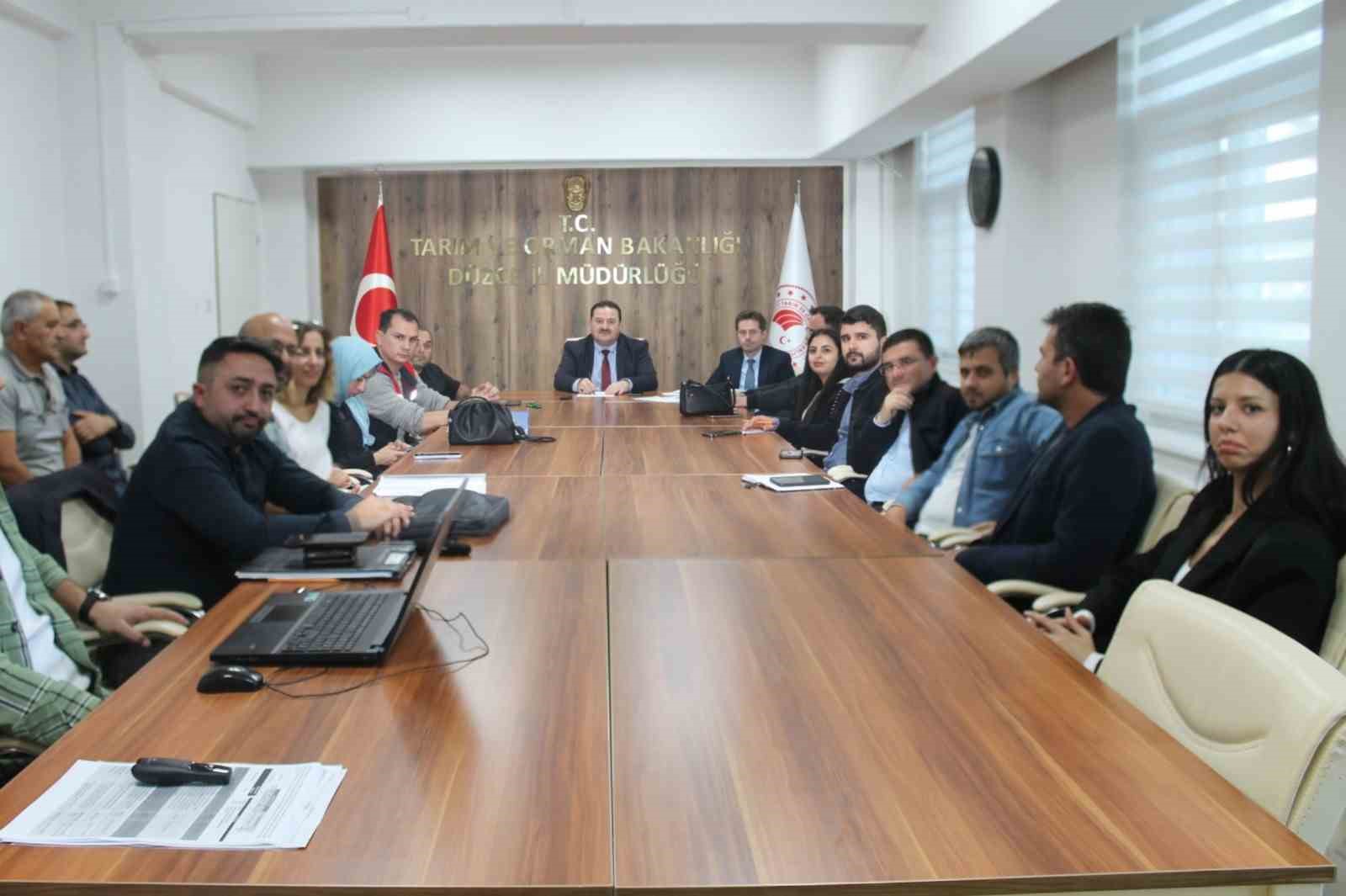 Hayvan hastalıkları ile mücadele değerlendirildi
