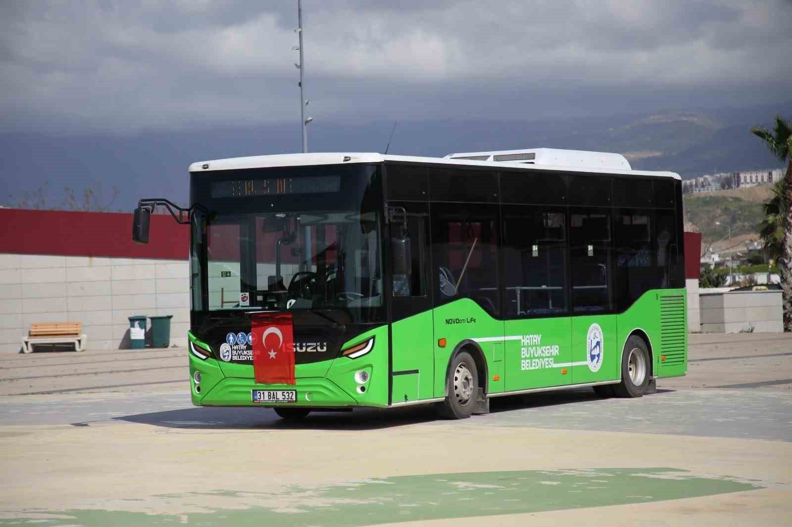 HBB’den İskenderun’a 8 yeni otobüs
