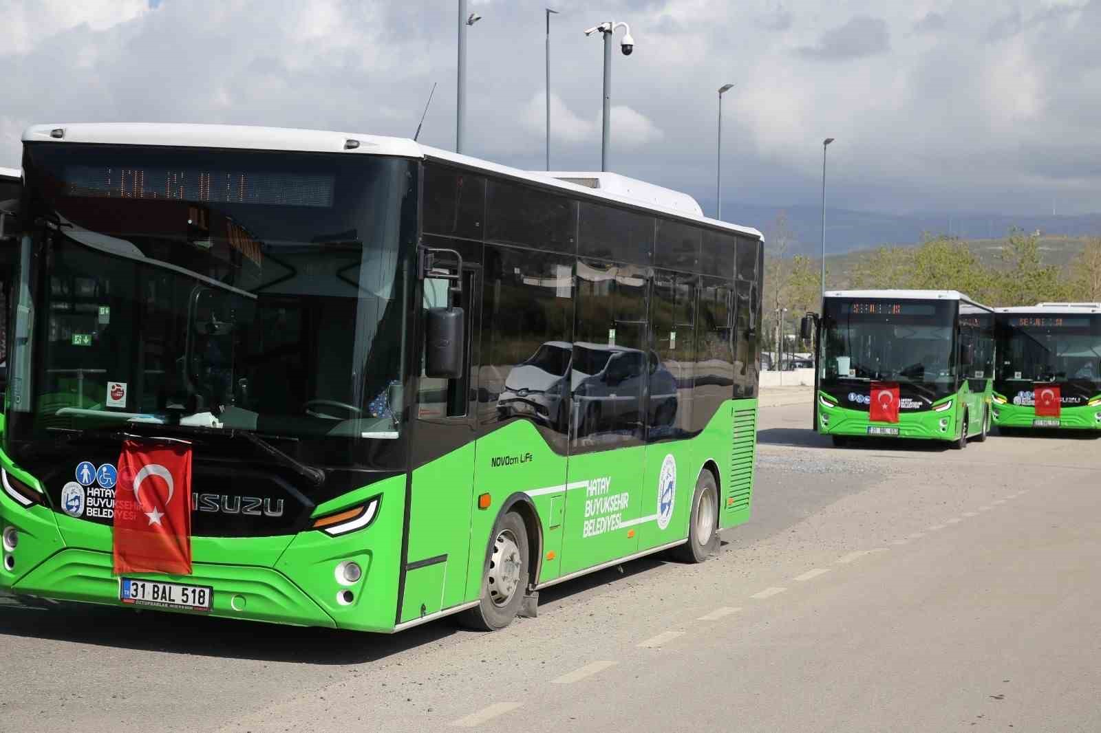 HBB’den İskenderun’a 8 yeni otobüs
