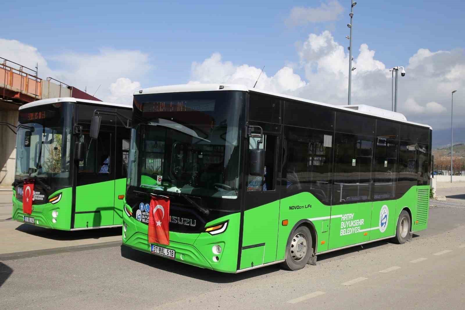 HBB’den İskenderun’a 8 yeni otobüs
