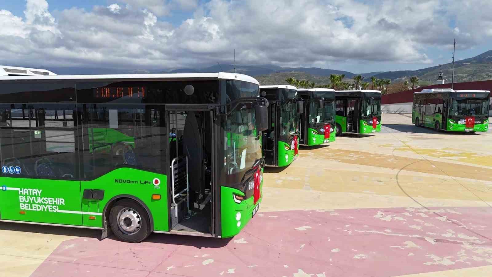 HBB’den İskenderun’a 8 yeni otobüs
