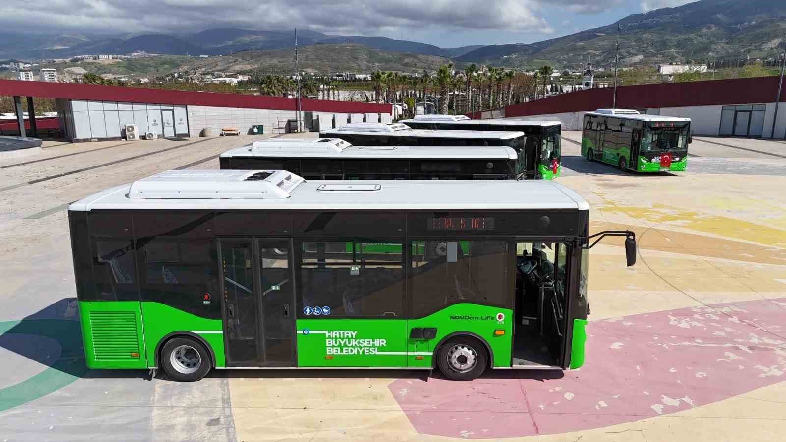 HBB’den İskenderun’a 8 yeni otobüs
