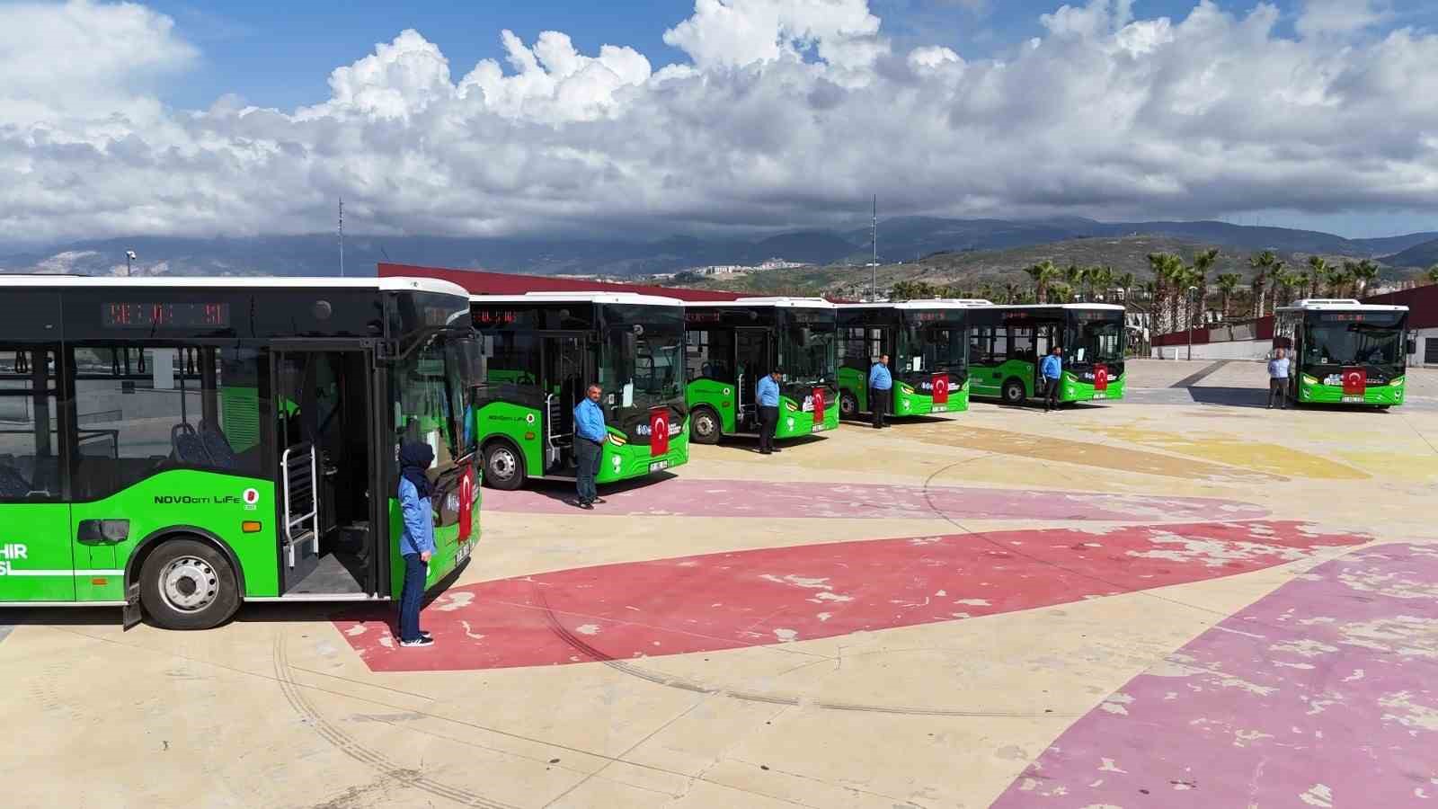 HBB’den İskenderun’a 8 yeni otobüs
