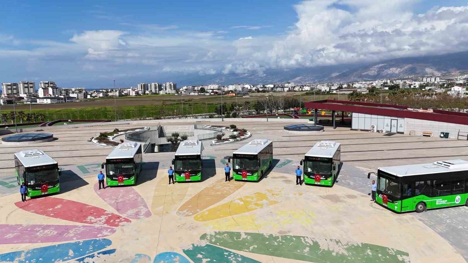 HBB’den İskenderun’a 8 yeni otobüs
