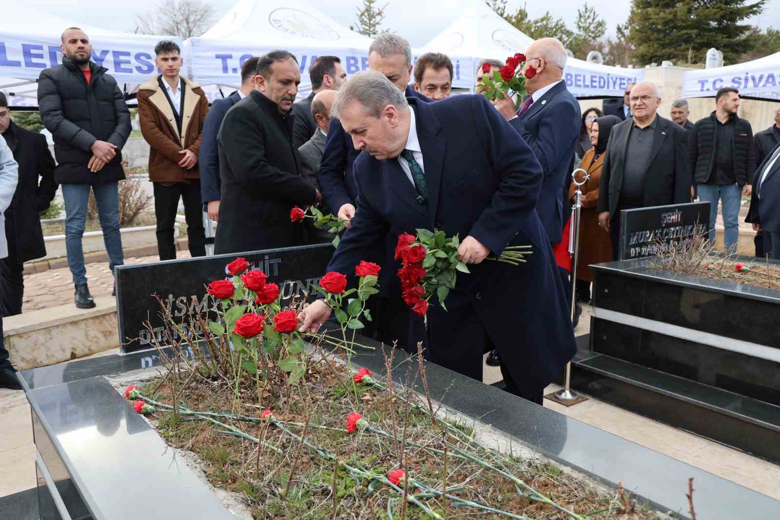 Helikopterin düşmesi sonucu BBP Genel Başkanı Muhsin Yazıcıoğlu ile birlikte hayatını kaybeden İsmail Güneş ve 4 kişi mezarları başında anıldı
Helikopterin düşmesi sonucu BBP Genel Başkanı Muhsin Yazıcıoğlu ile birlikte hayatını kaybeden İsmail Güneş ve 4 kişi mezarları başında anıldı