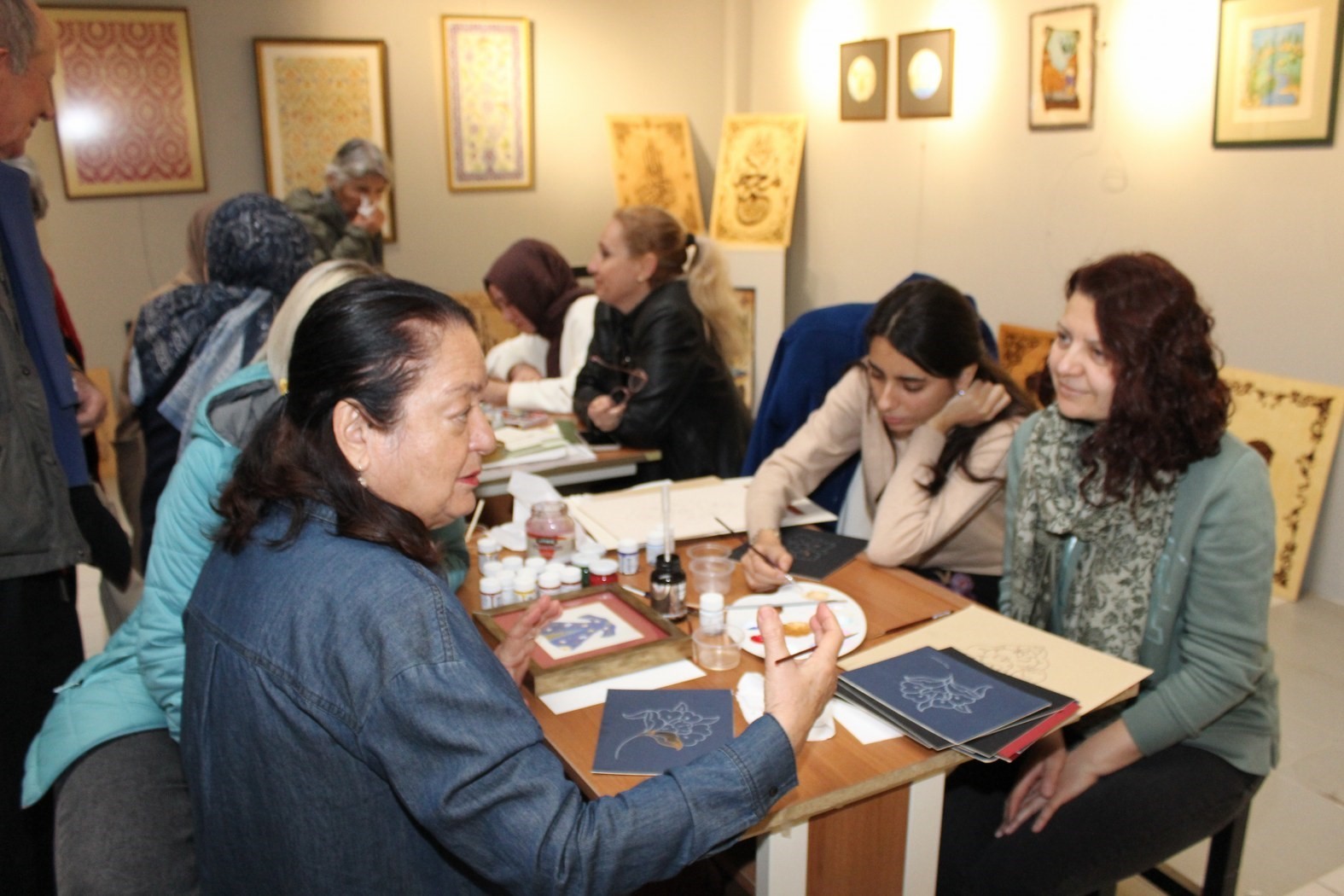 Her Yaşta Sanat Çalıştayı’nda ’sanatın yaşı yok’ mesajı verildi
