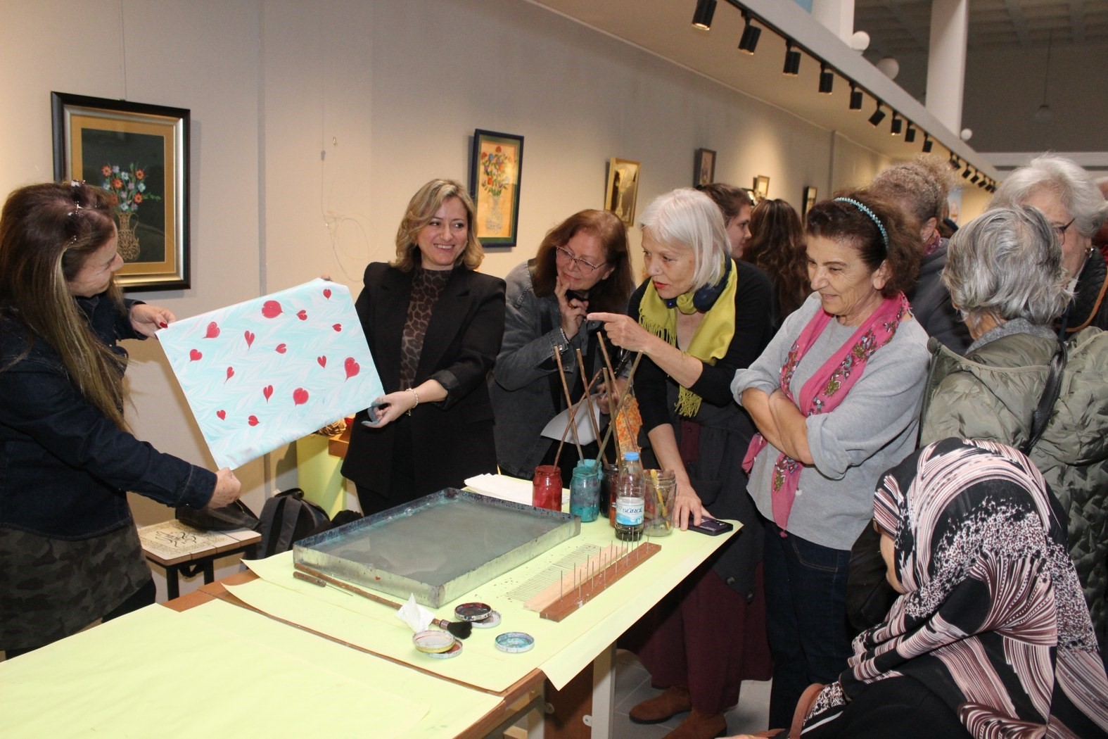 Her Yaşta Sanat Çalıştayı’nda ’sanatın yaşı yok’ mesajı verildi
