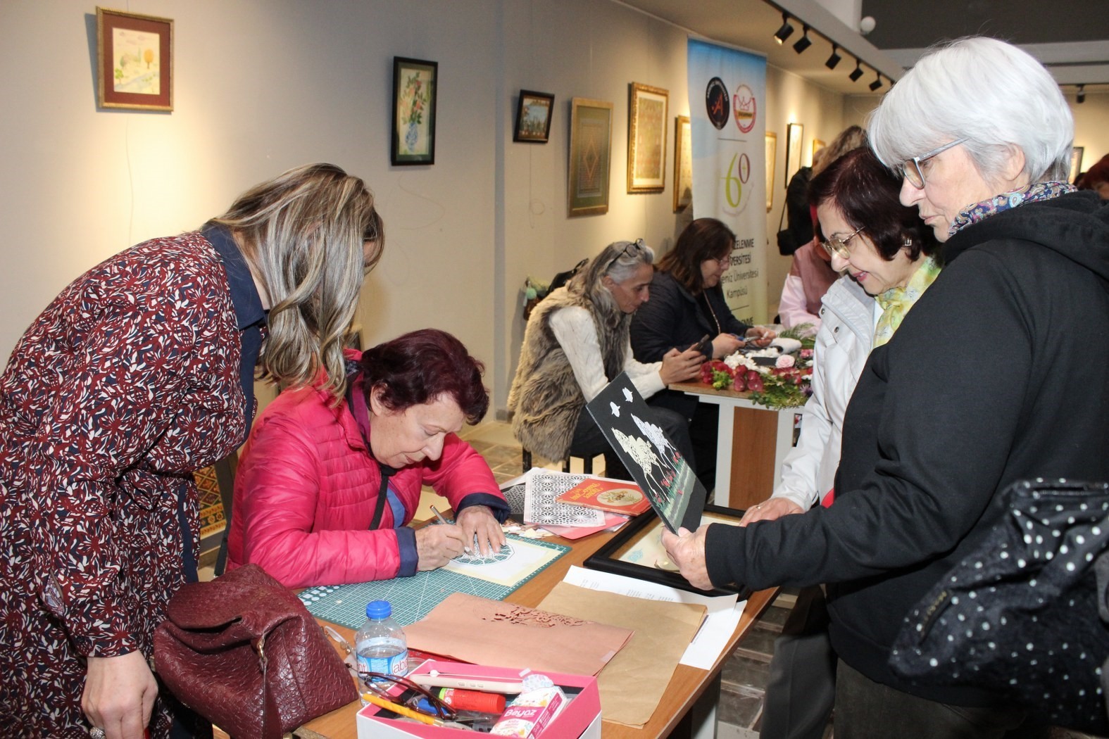 Her Yaşta Sanat Çalıştayı’nda ’sanatın yaşı yok’ mesajı verildi
