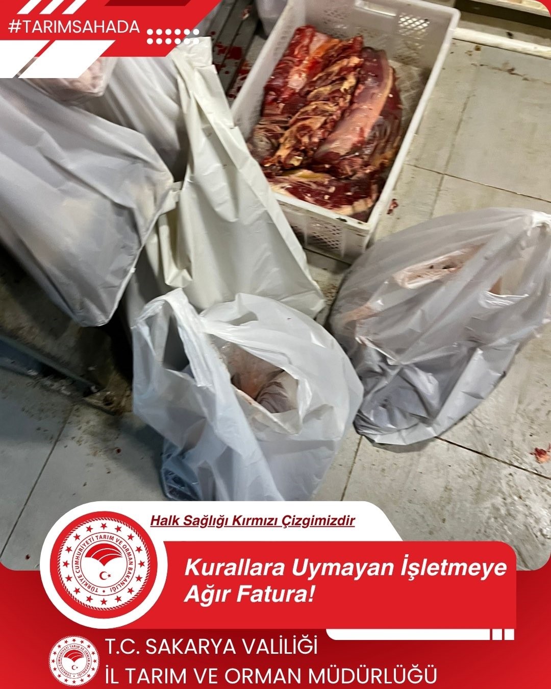 Hijyen kurallarının hiçe sayıldığı işletmeye 300 bin liranın üzerinde ceza
