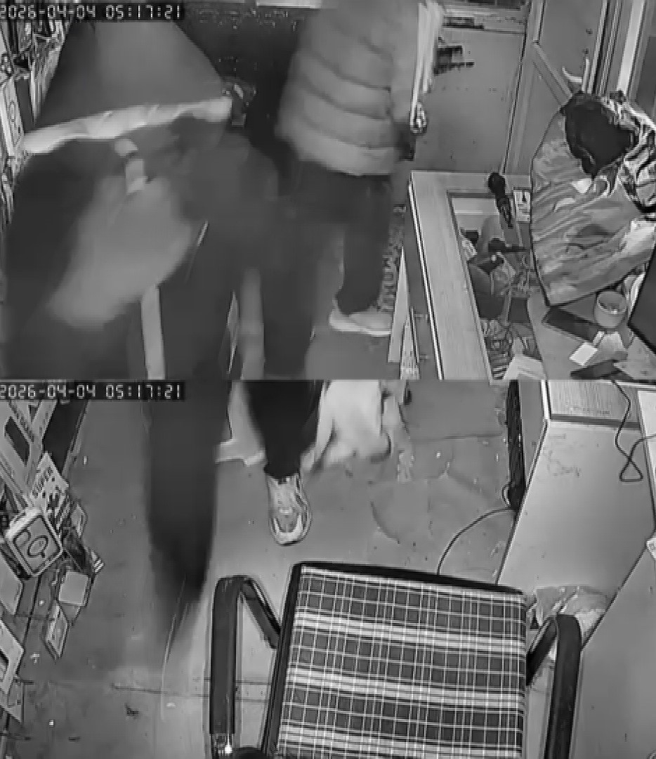 Hırsızın, arkadaşını ’sadece sıfır telefonları al’ diyerek yönlendirdiği 150 bin TL’lik soygun kamerada
