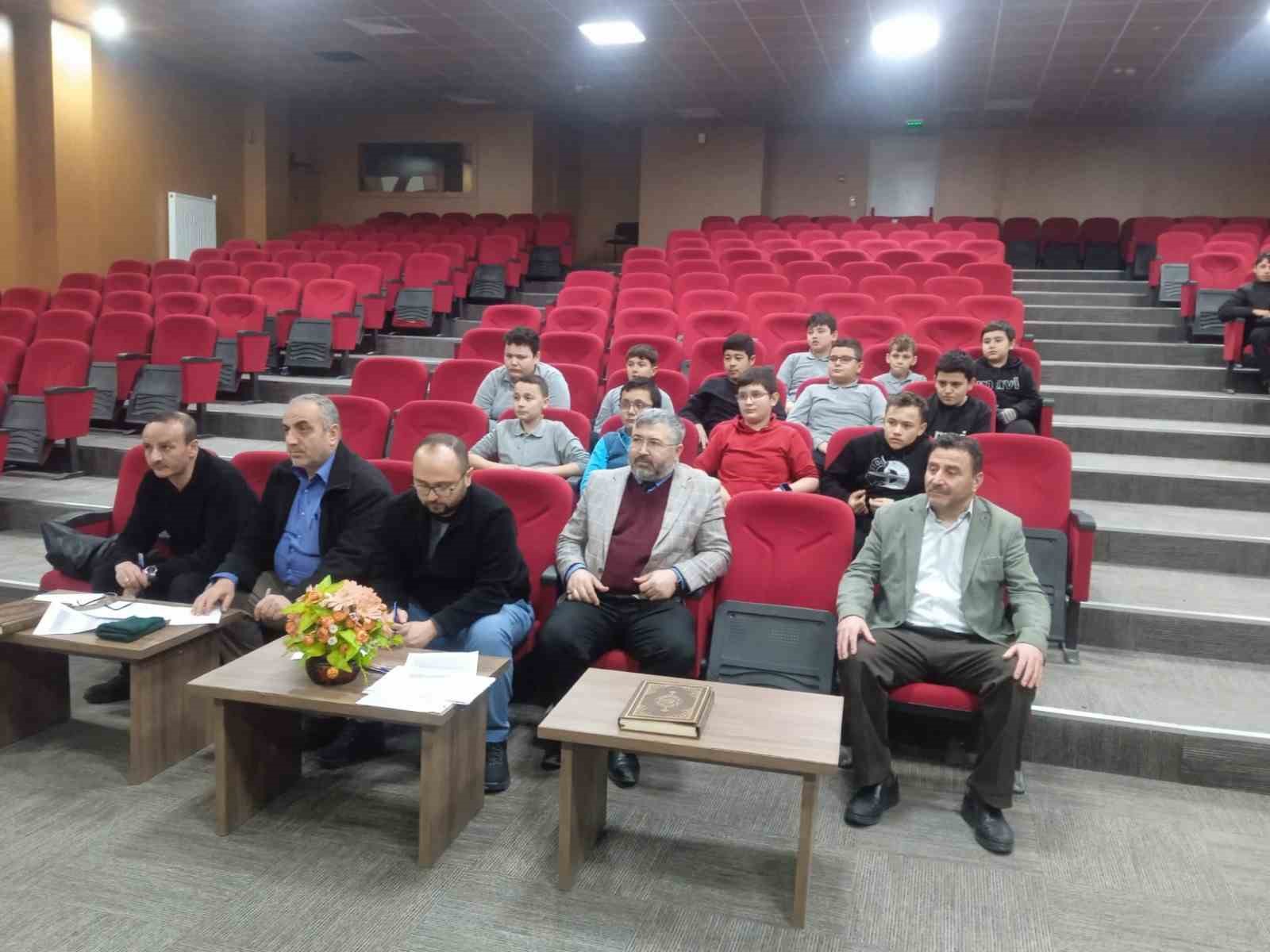 Hisarcık AİHL’de mesleki dersler yarışmalarla pekiştirildi
