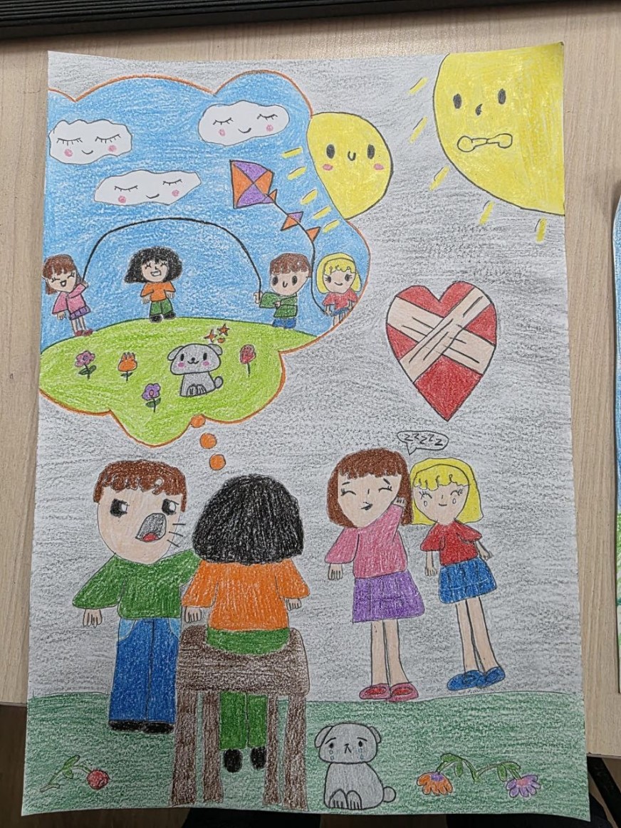 Hisarcık Atatürk İlkokulu öğrencisi resim yarışmasında il üçüncüsü oldu
