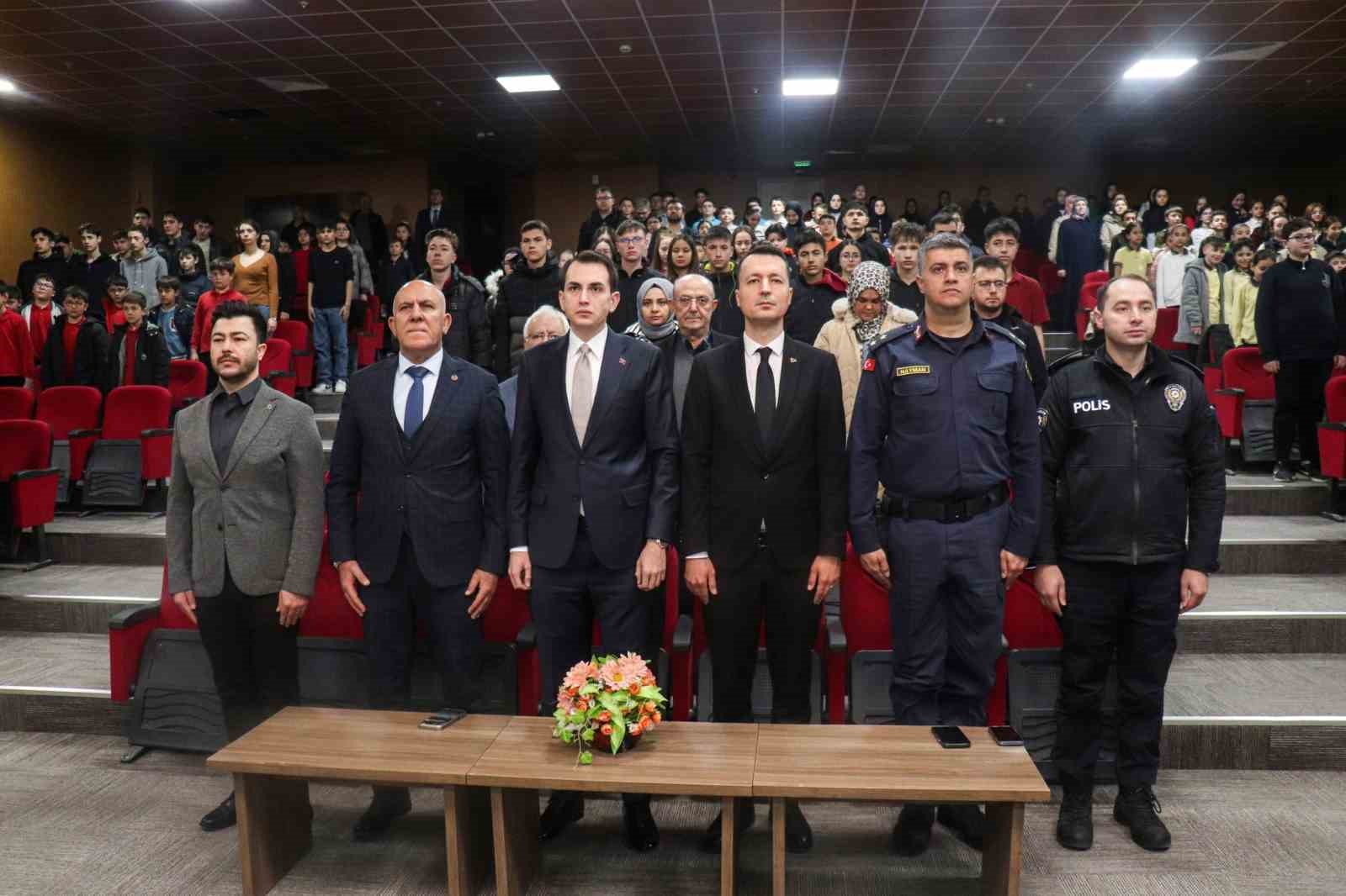 Hisarcık Kaymakamı Atam: "İstiklâl Marşı’mız, milletimizin bağımsızlık inancının en güçlü ifadesidir"
