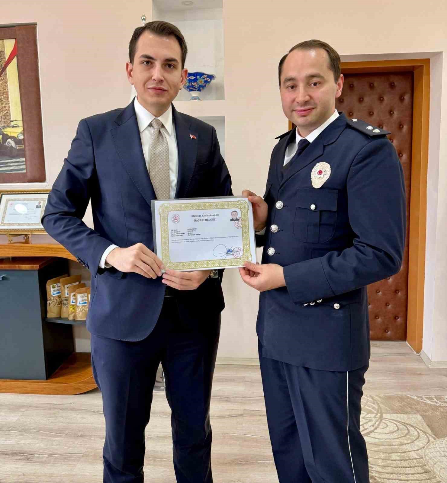 Hisarcık Kaymakamı Atam: "Türk Polis Teşkilatı huzurumuzun ve güvenliğimizin teminatıdır"
