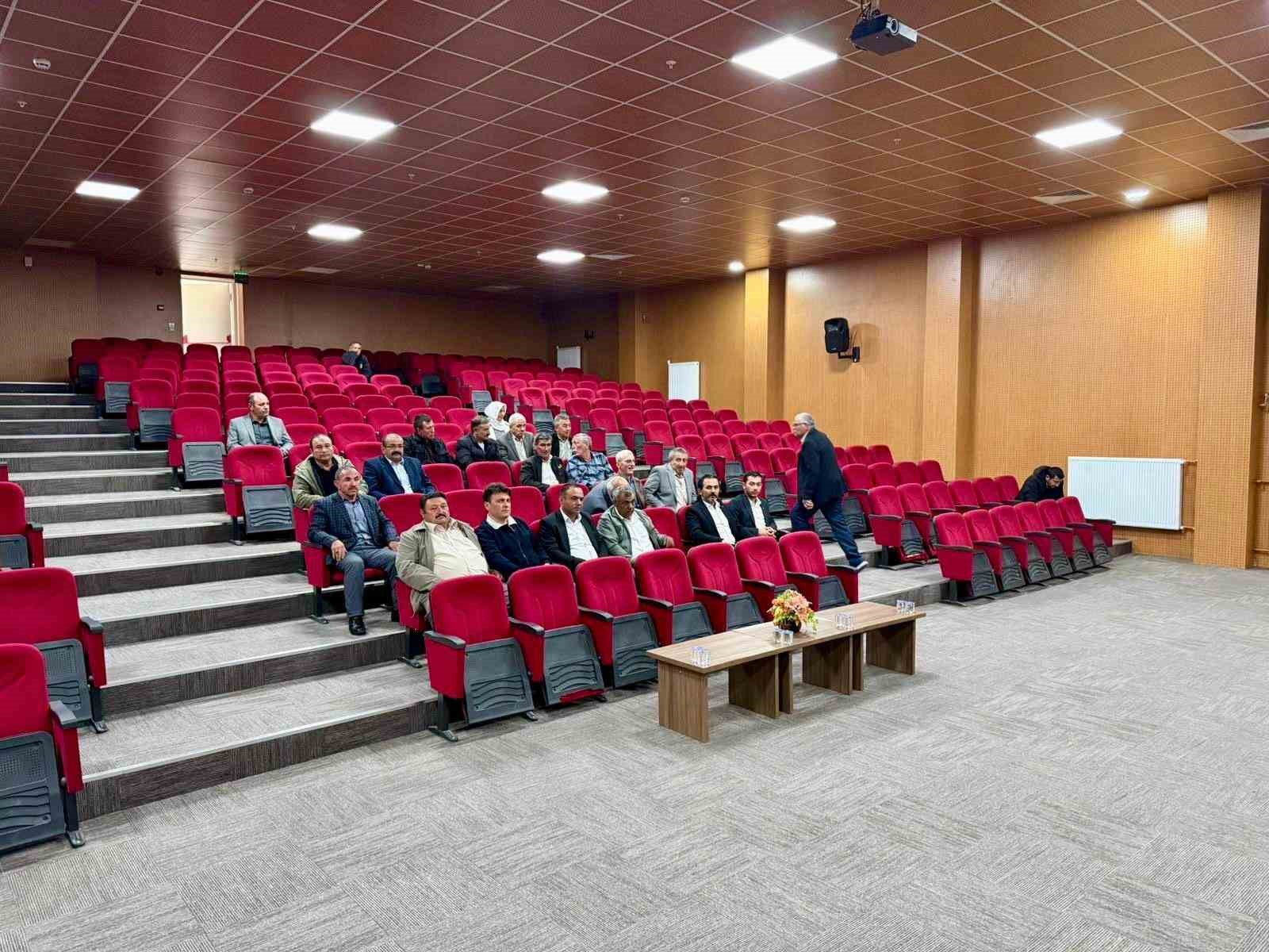 Hisarcık Köylere Hizmet Götürme Birliğinin Olağan Genel Kurul toplantısı
