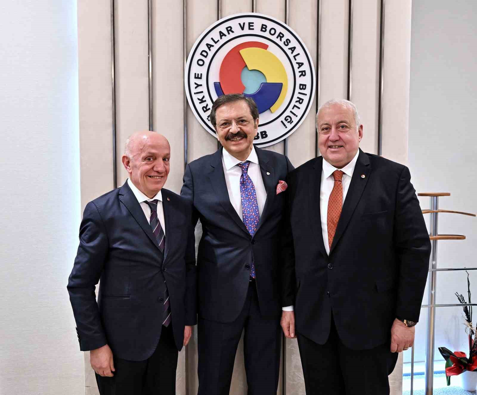 Hisarcıklıoğlu’na Samsun daveti: Çarşamba’daki projeler masaya yatırıldı
