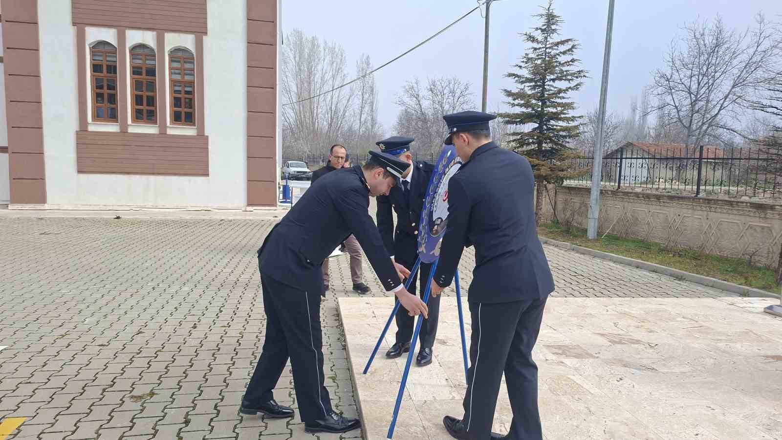 Hisarcık’ta Türk Polis Teşkilatı’nın 181. kuruluş yıl dönümü kutlandı
