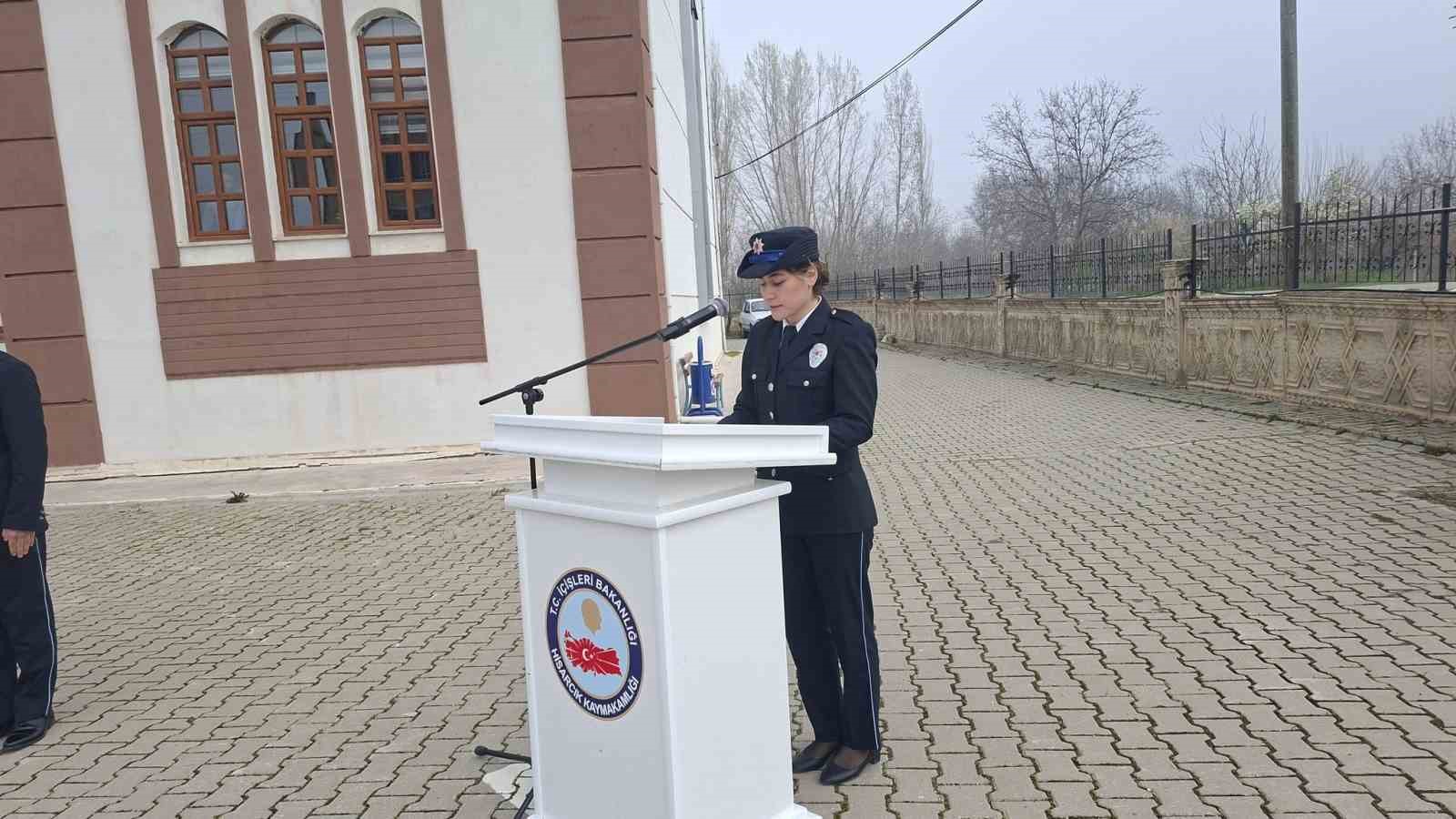 Hisarcık’ta Türk Polis Teşkilatı’nın 181. kuruluş yıl dönümü kutlandı
