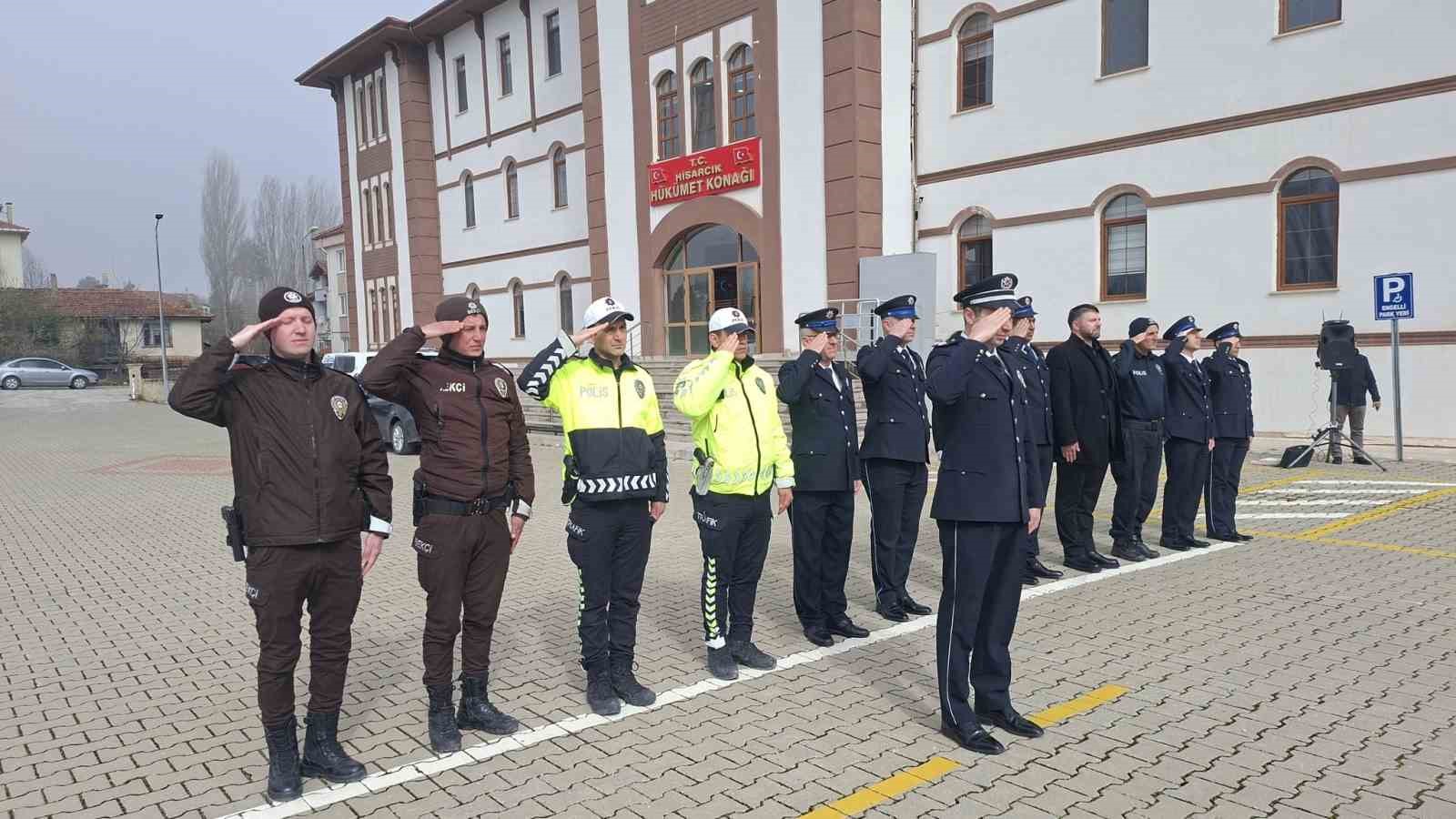 Hisarcık’ta Türk Polis Teşkilatı’nın 181. kuruluş yıl dönümü kutlandı
