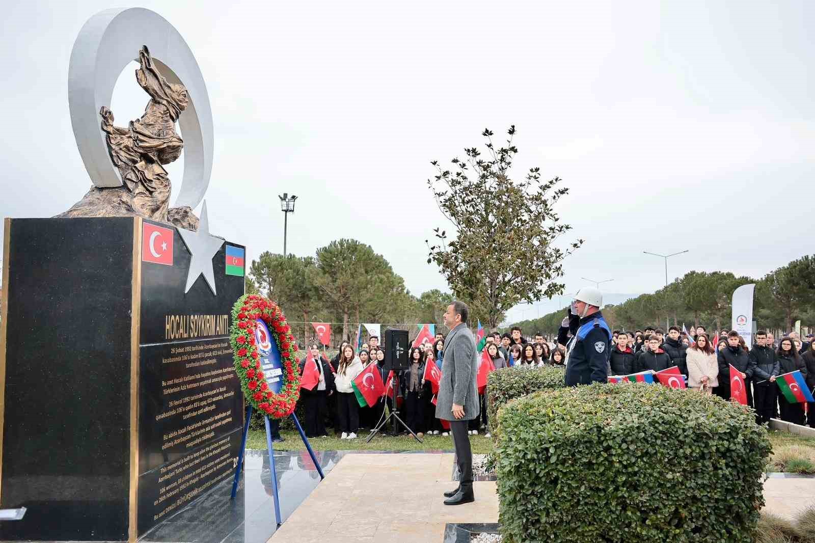 Hocalı soykırımının 34. yıldönümü Denizli’de törenle anıldı
Hocalı soykırımının 34. yıldönümü Denizli’de törenle anıldı