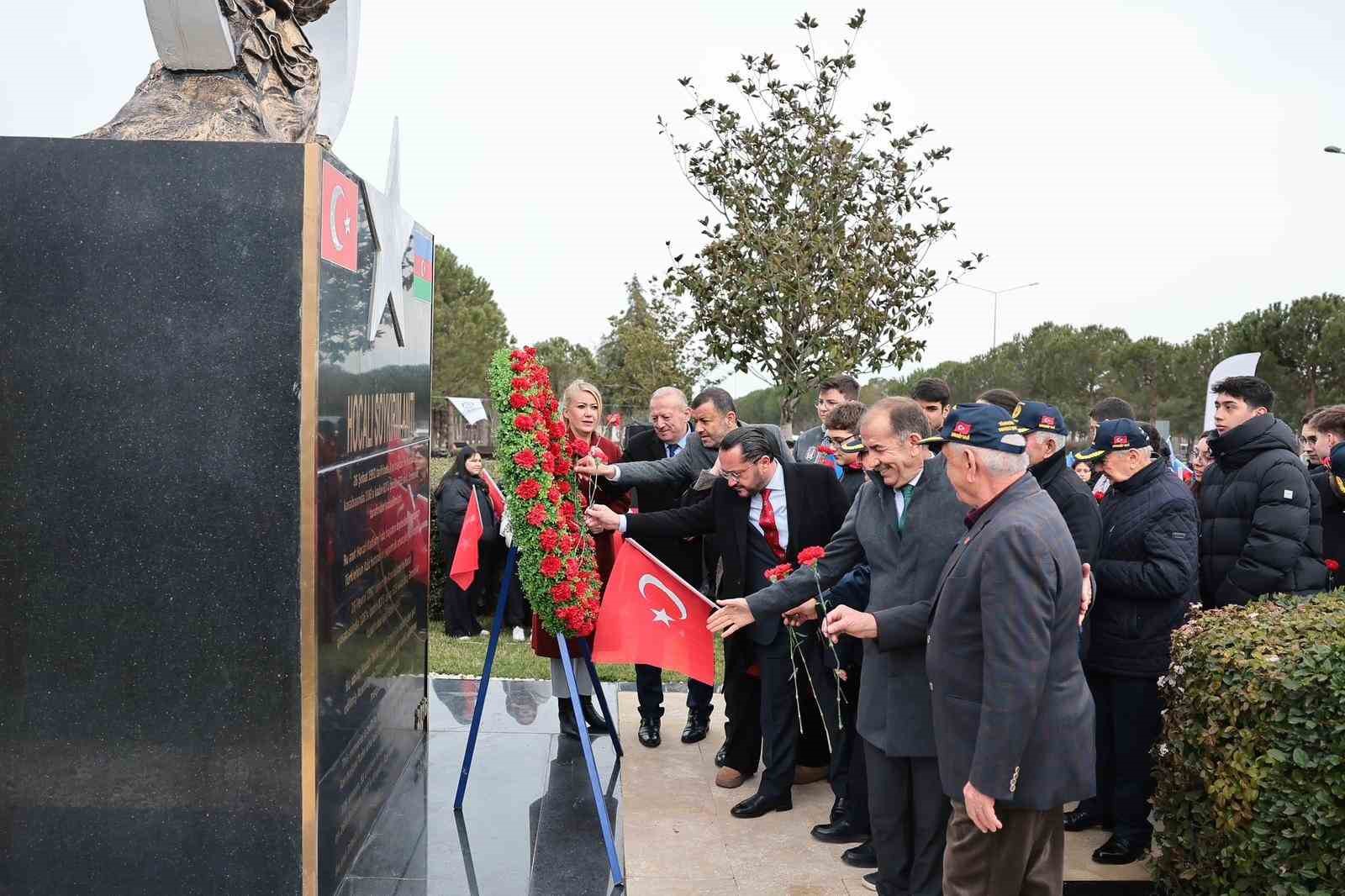 Hocalı soykırımının 34. yıldönümü Denizli’de törenle anıldı
Hocalı soykırımının 34. yıldönümü Denizli’de törenle anıldı