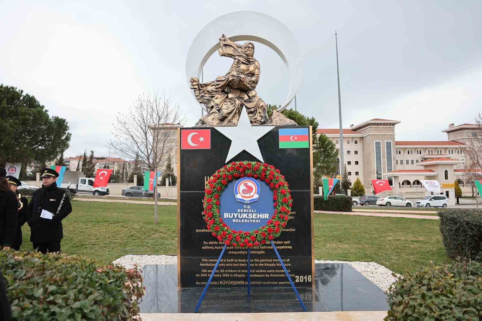 Hocalı soykırımının 34. yıldönümü Denizli’de törenle anıldı
Hocalı soykırımının 34. yıldönümü Denizli’de törenle anıldı