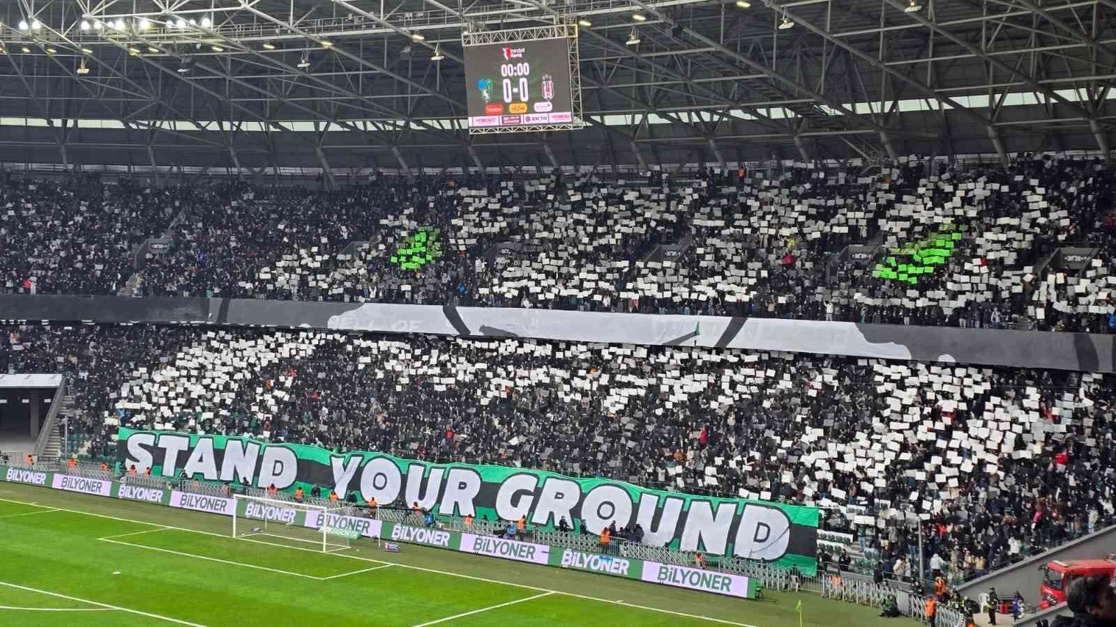 Hodri Meydan’dan Beşiktaş maçına özel koreografi
