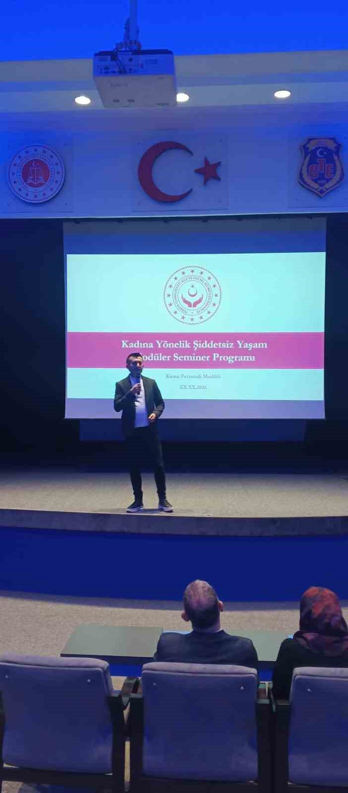 Hükümlülere yönelik ’Kadına Şiddetle Mücadele’ eğitimi
