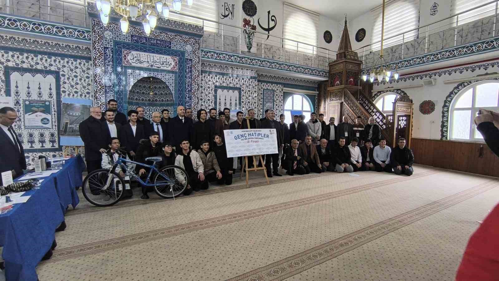 Hutbe Okuma Yarışması Aydın il birincisi Dilmaç oldu
