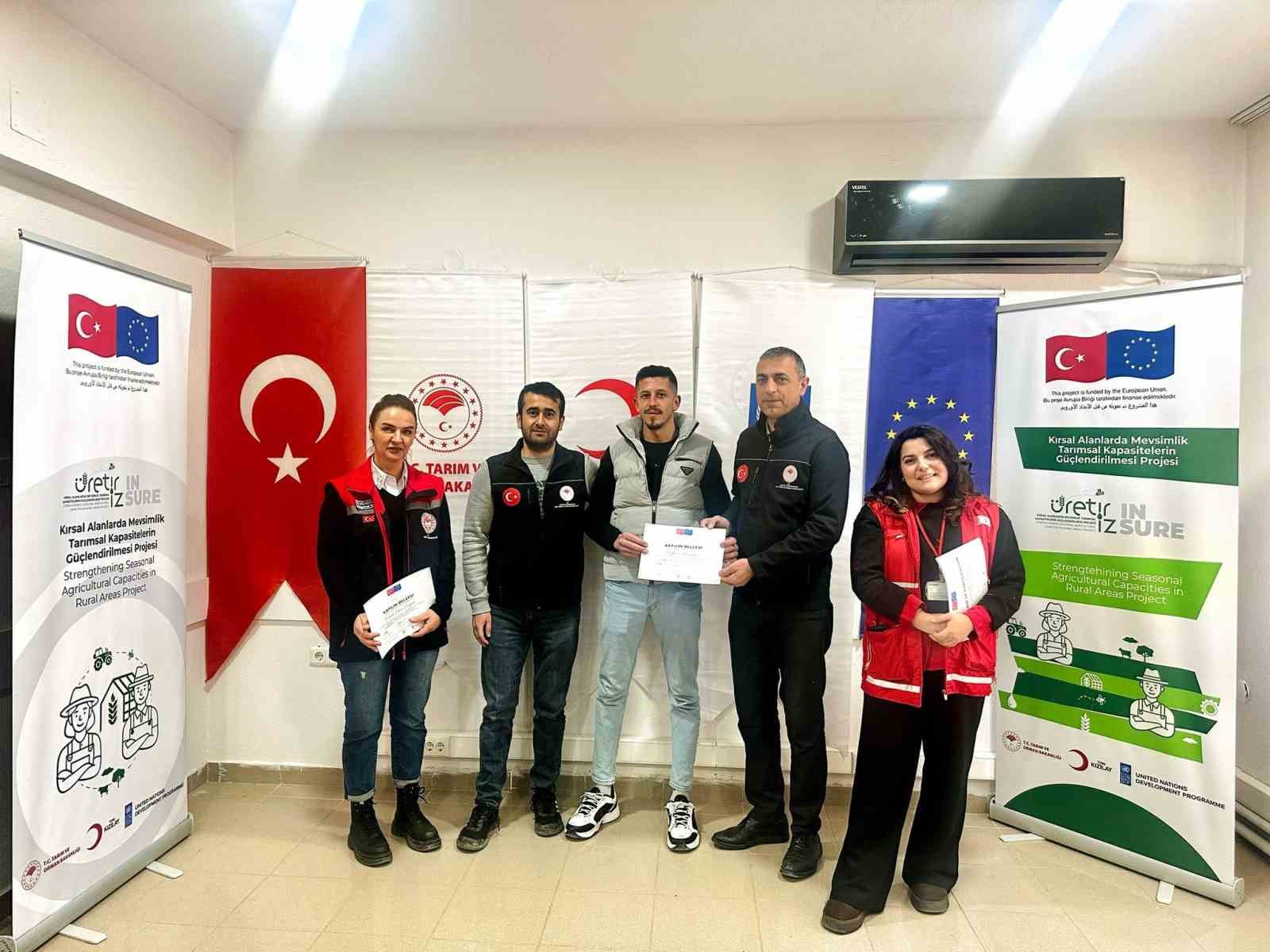 Hüyük’te süt hijyeni ve hayvancılık kursu tamamlandı
