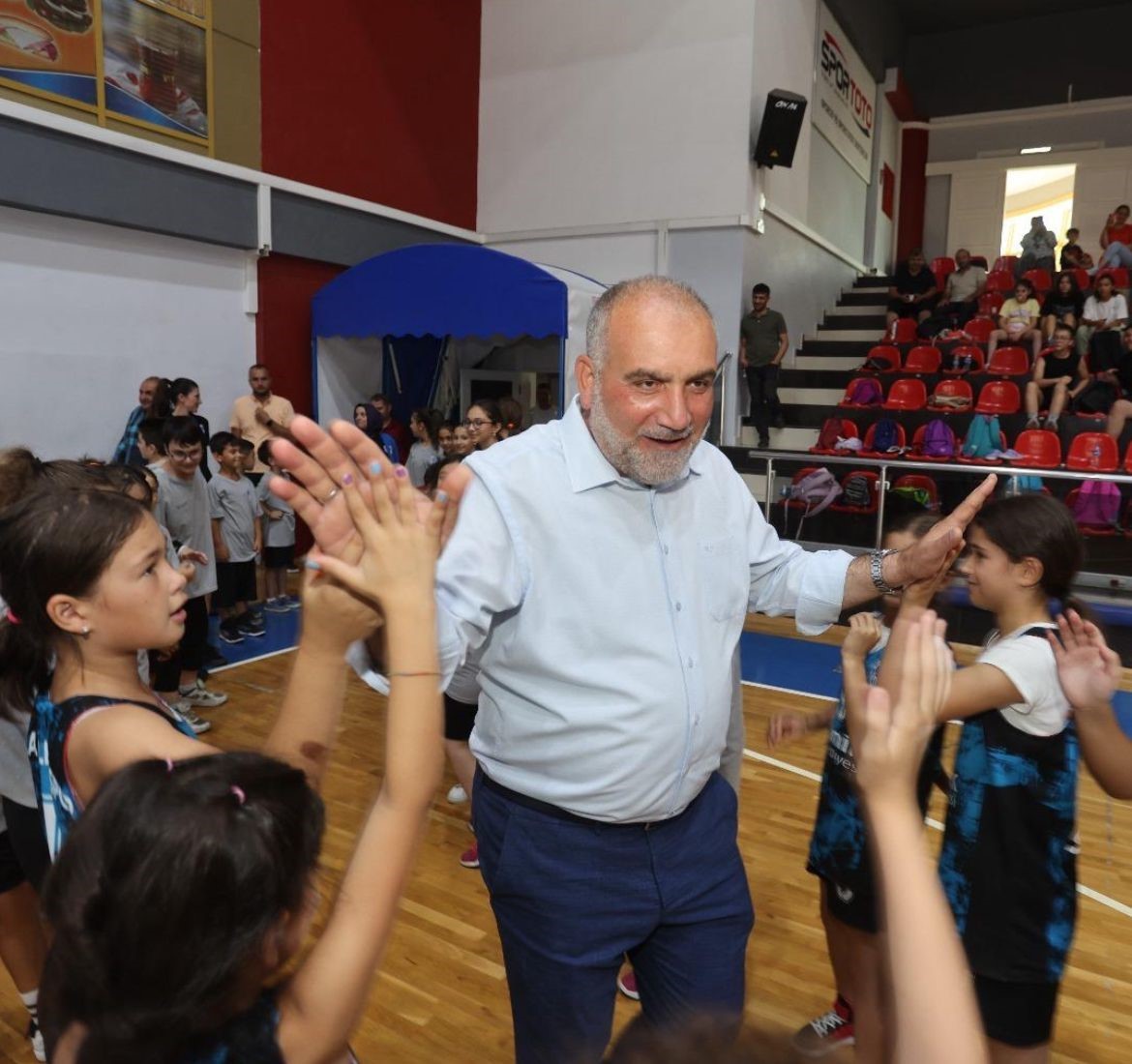 İbrahim Sandıkçı: "Canik’imizde geleceğin şampiyonlarını yetiştiriyoruz"
