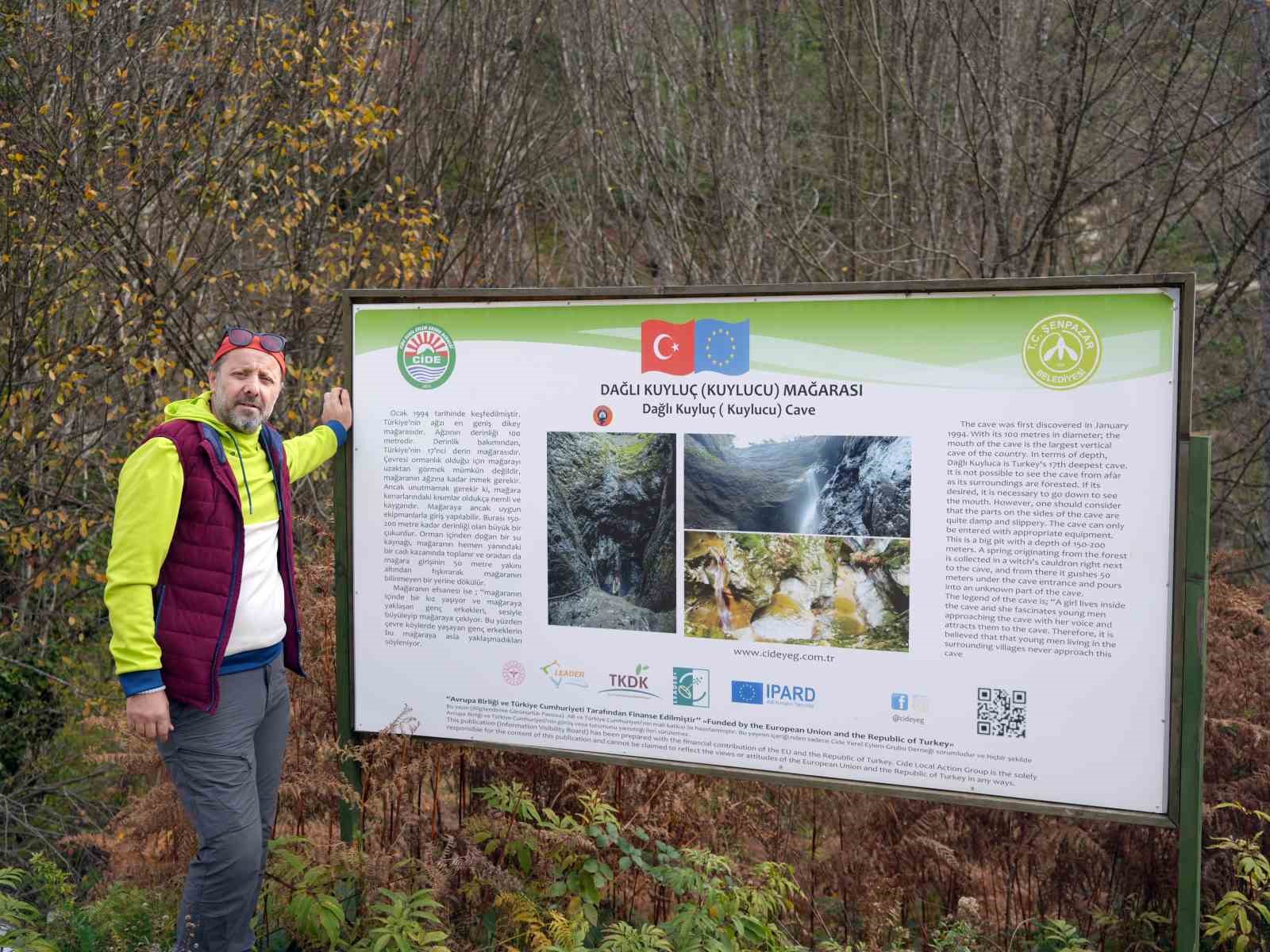 İçerisinde şelale akan Karadeniz’in en derin mağarası görenleri mest ediyor
