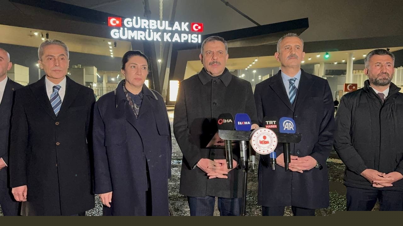 İçişleri Bakanı Çiftçi sınırın sıfır noktasından duyurdu: "Sınır hattında tüm tedbirler alındı"
