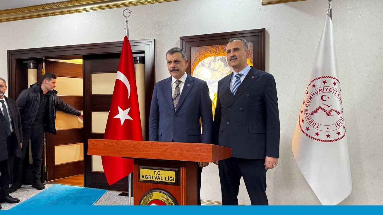 İçişleri Bakanı Mustafa Çiftçi Ağrı’da
