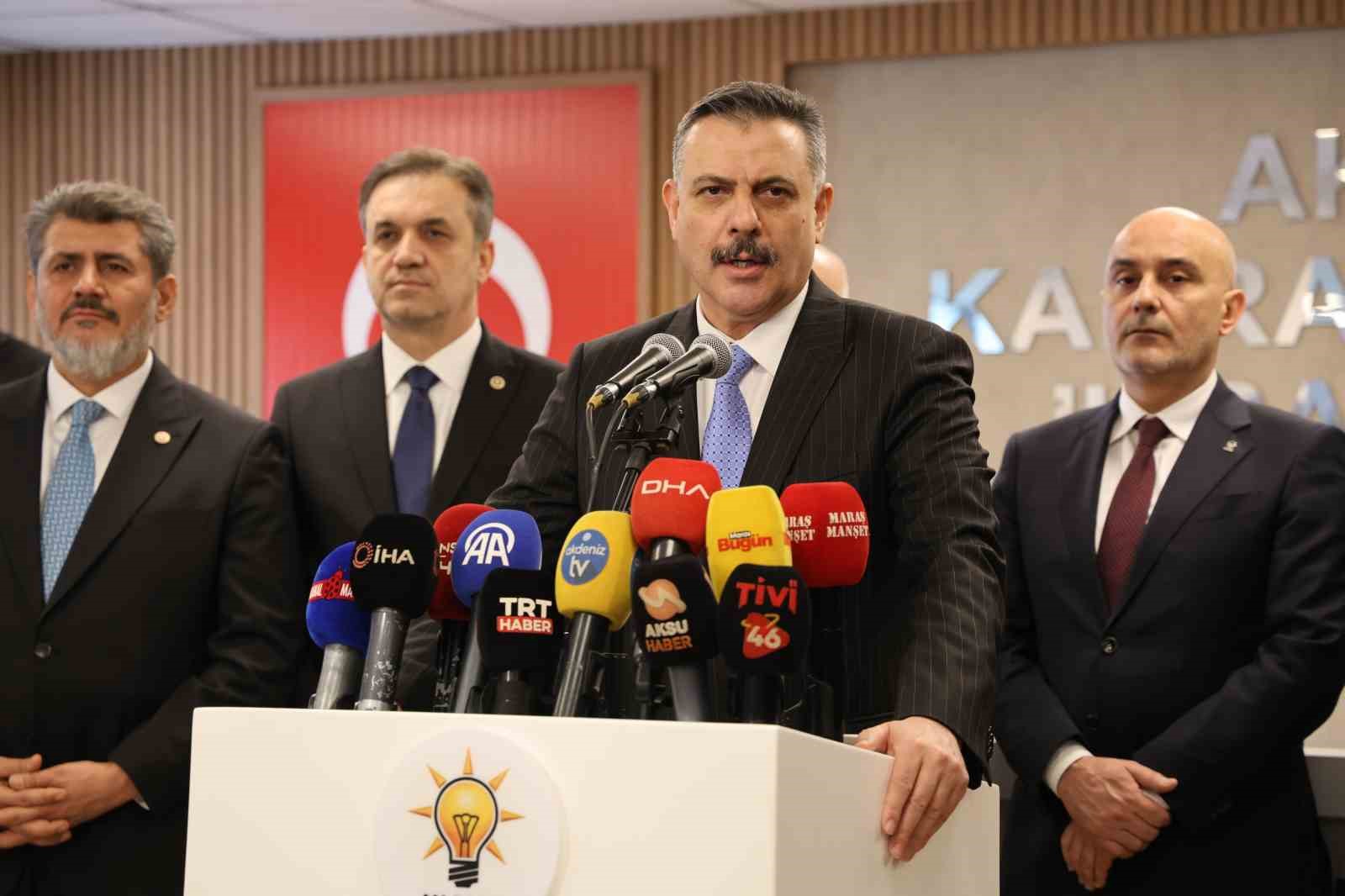 İçişleri Bakanı Mustafa Çiftçi: "Kahramanmaraş’a 19 milyar lira kamu kaynağı transfer edildi"
İçişleri Bakanı Mustafa Çiftçi: "Kahramanmaraş’a 19 milyar lira kamu kaynağı transfer edildi"