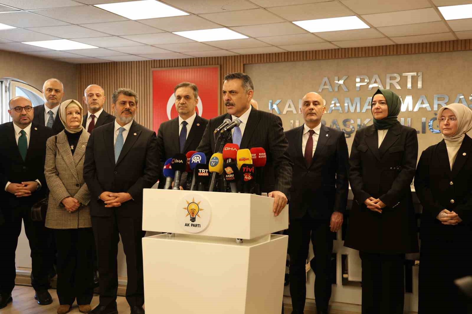 İçişleri Bakanı Mustafa Çiftçi: "Kahramanmaraş’a 19 milyar lira kamu kaynağı transfer edildi"
İçişleri Bakanı Mustafa Çiftçi: "Kahramanmaraş’a 19 milyar lira kamu kaynağı transfer edildi"