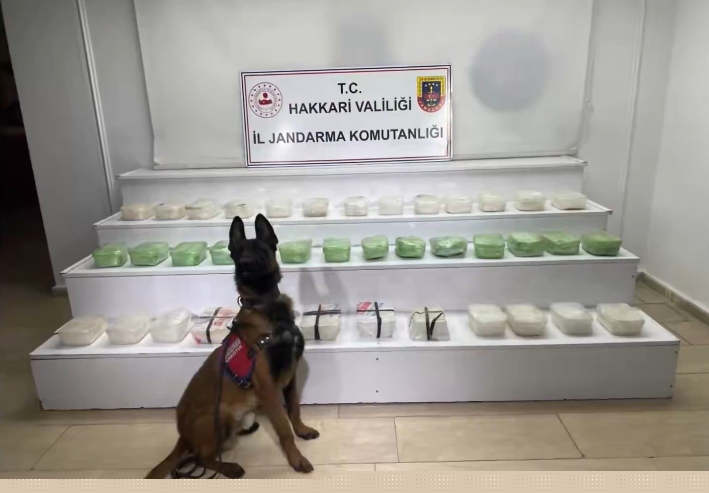 İçişleri Bakanlığı: "Van ve Hakkari’de 320 kilogram uyuşturucu madde ele geçirildi"
