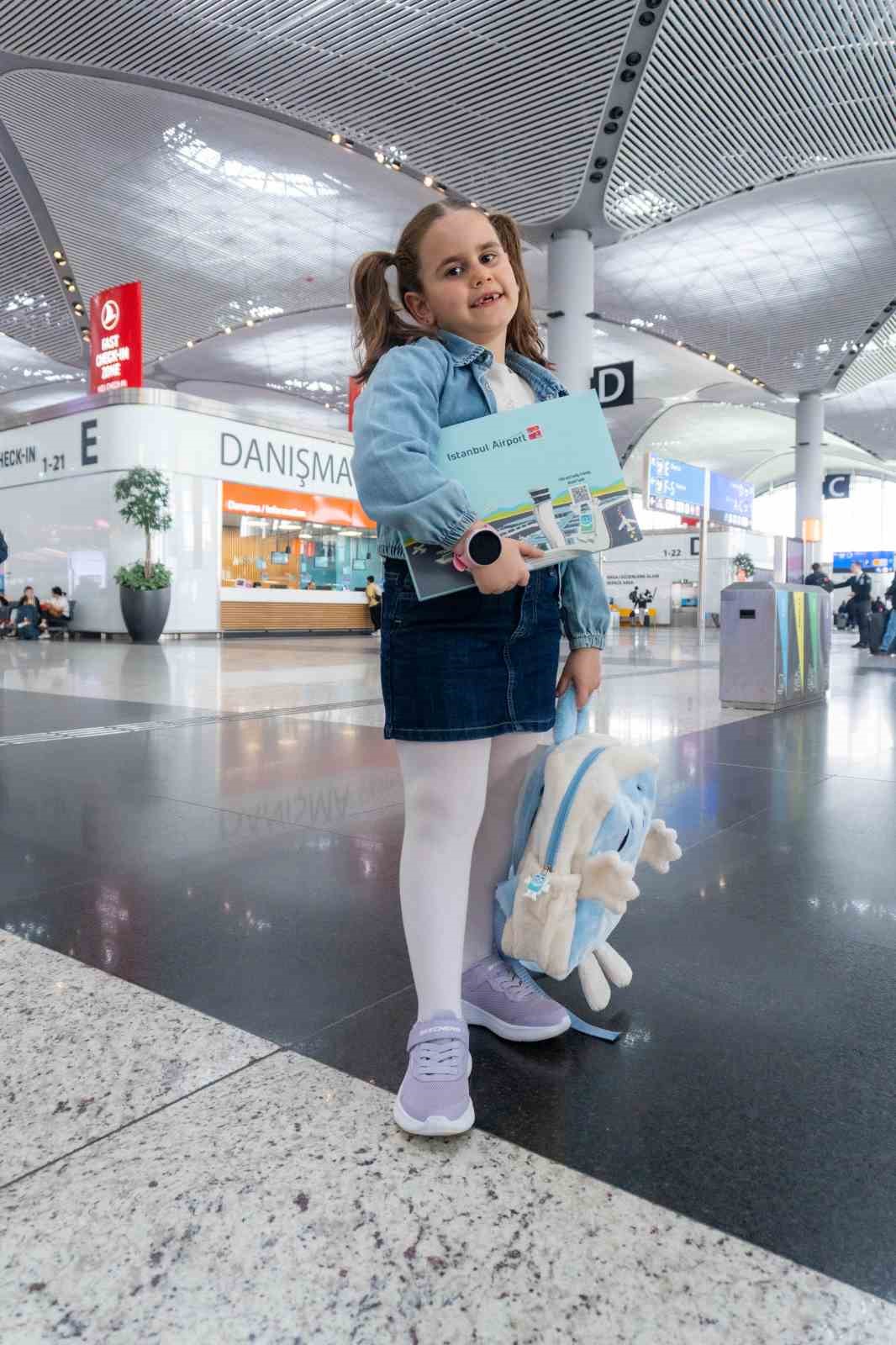 İGA İstanbul Havalimanı 23 Nisan’da çocukları hediyelerle karşılıyor
