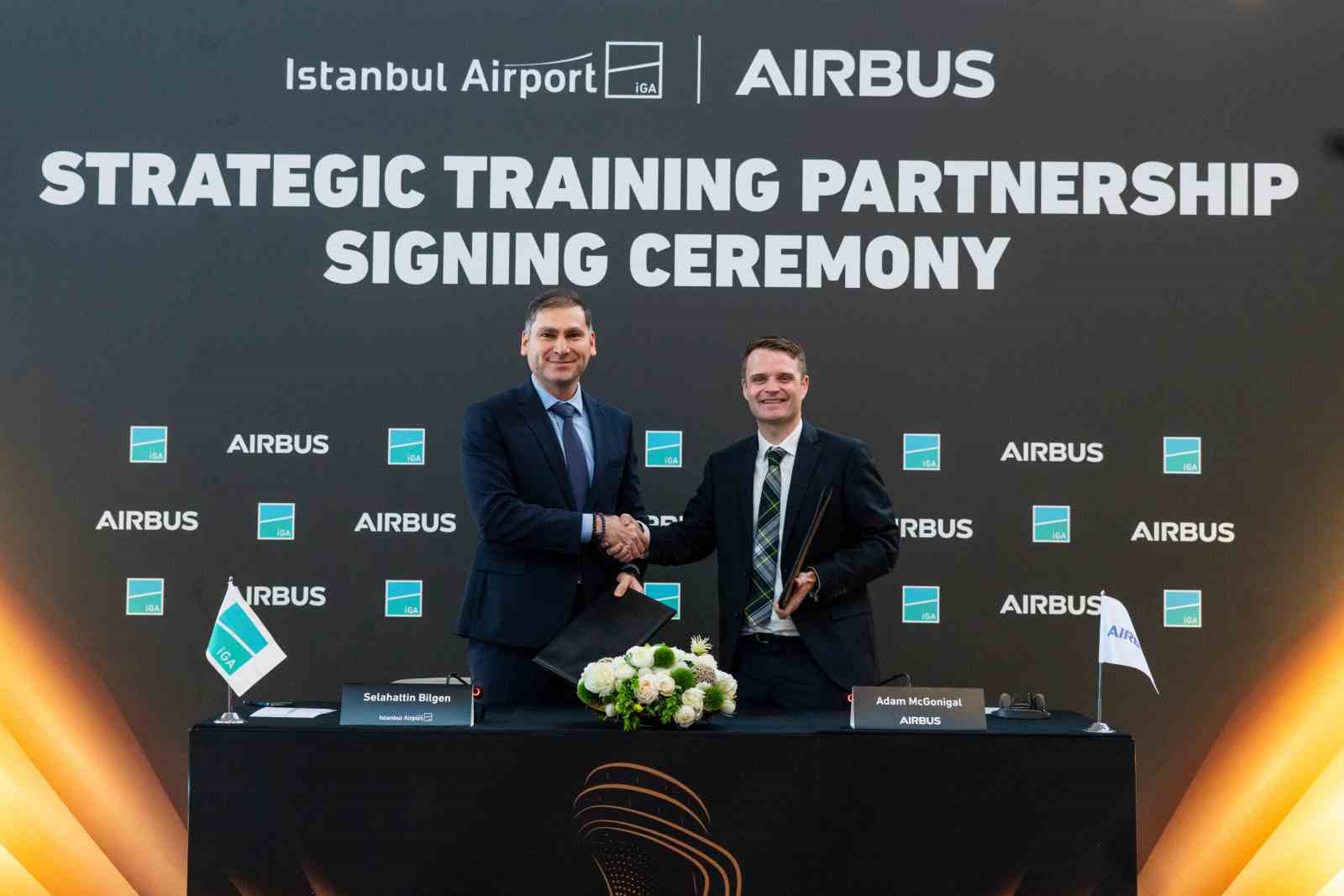 İGA İstanbul Havalimanı ve Airbus eğitim ortağı oldu
İGA İstanbul Havalimanı ve Airbus eğitim ortağı oldu