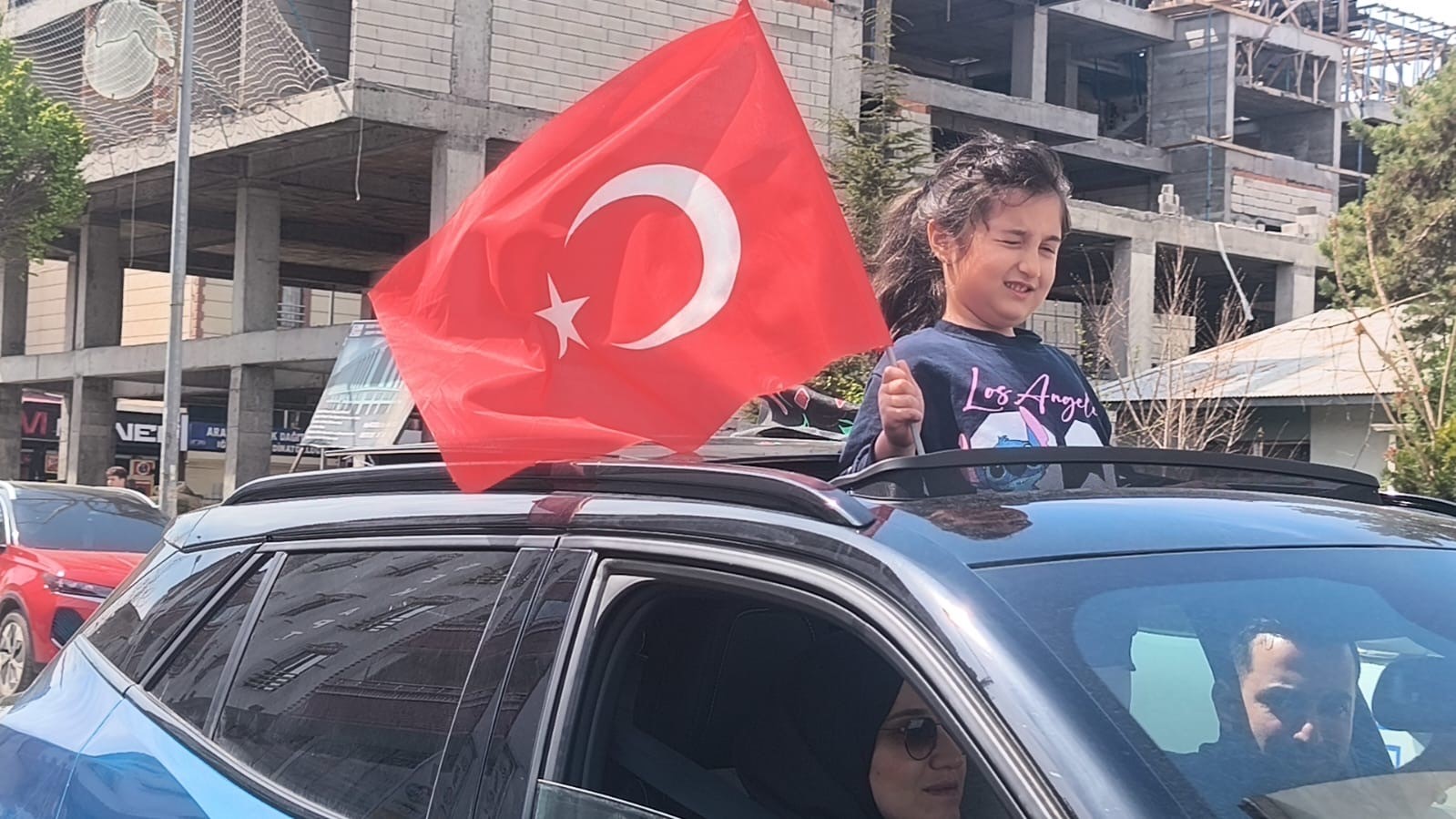 Iğdır’da 500 araçlık konvoyla "Zalimin Karşısındayız" mesajı
